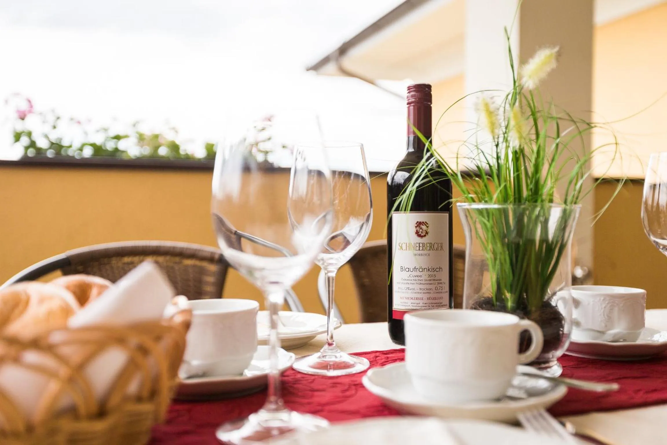 Food and drinks in Haus Martin - Schneeberger