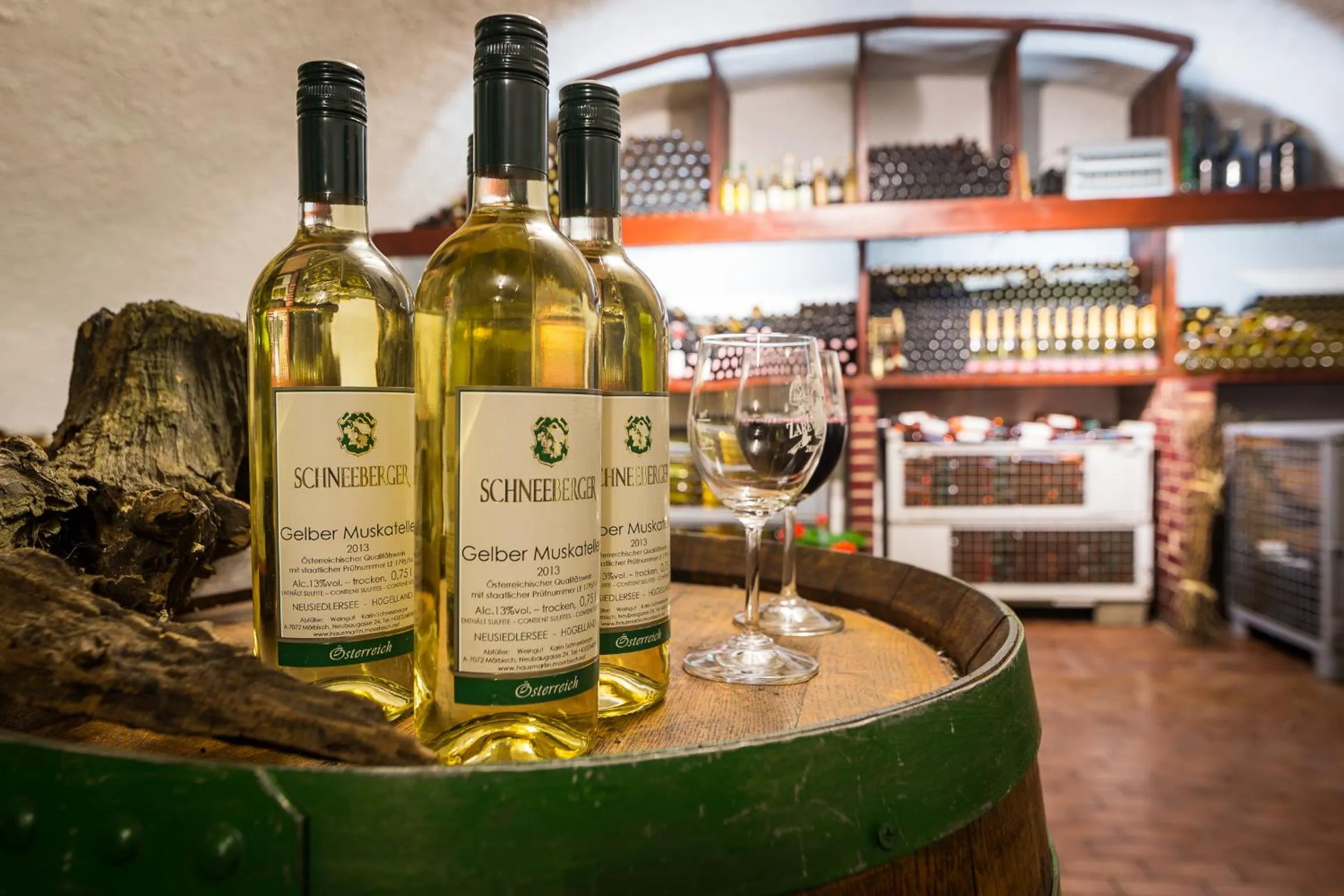 Alcoholic drinks in Haus Martin - Schneeberger