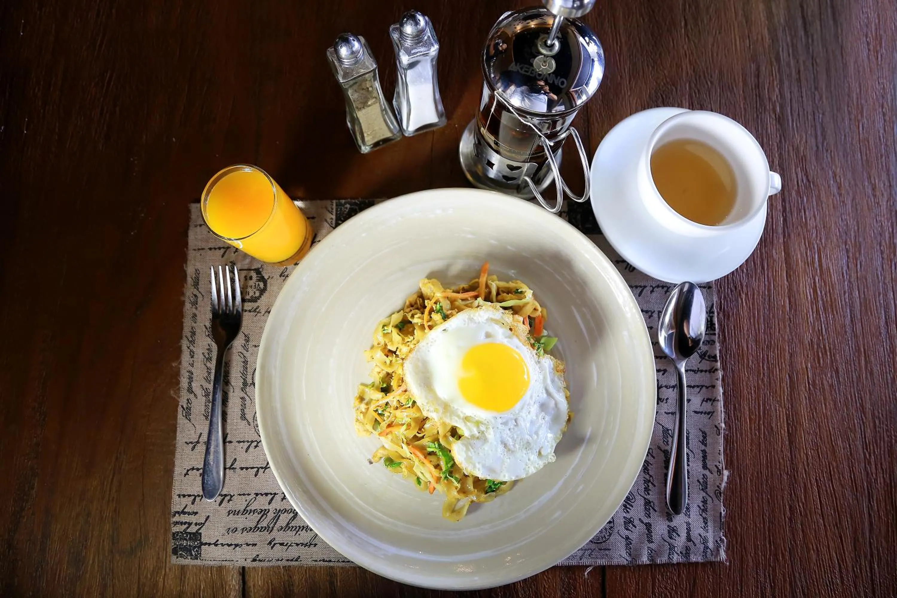 Breakfast in Kaniya bali