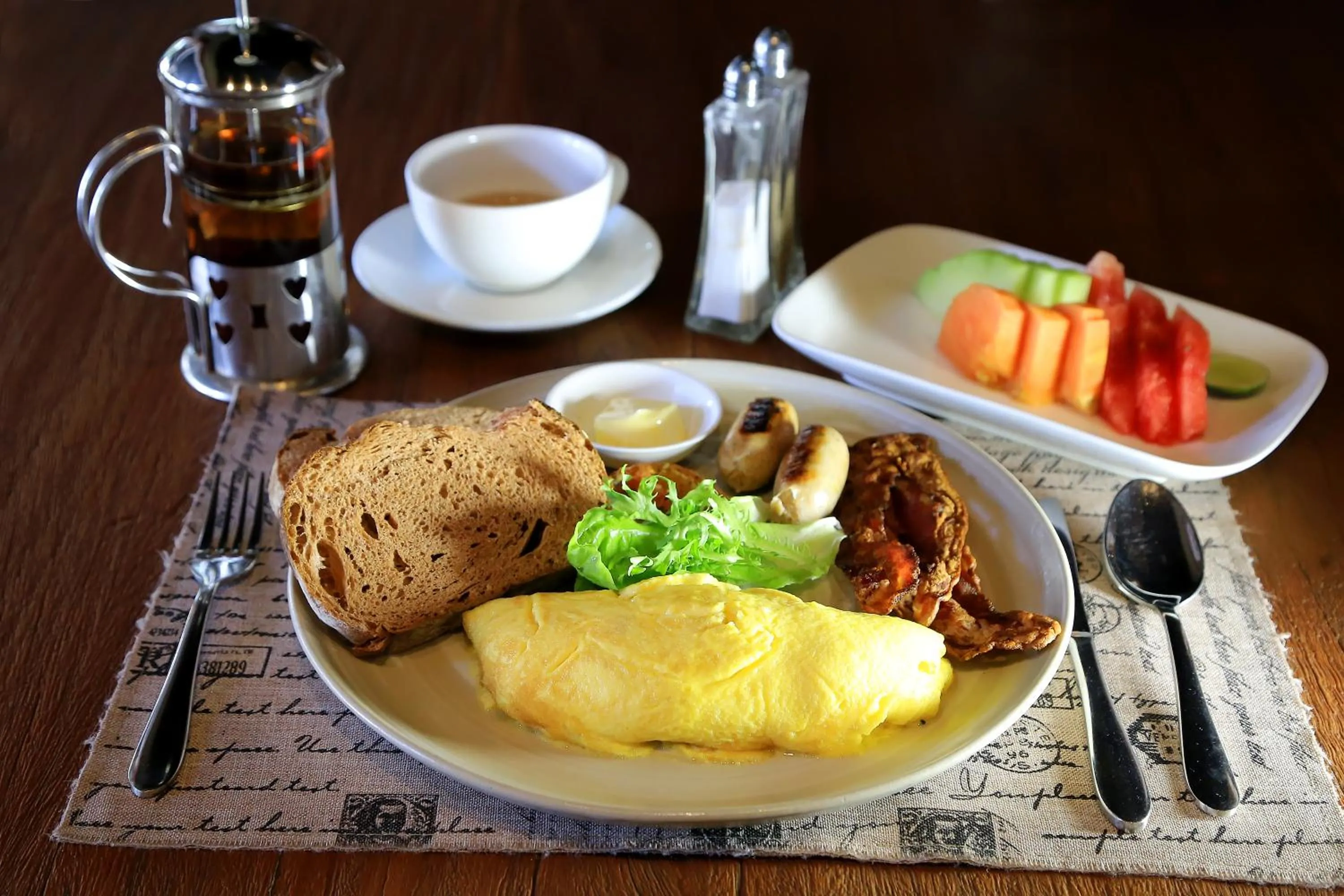 Breakfast in Kaniya bali