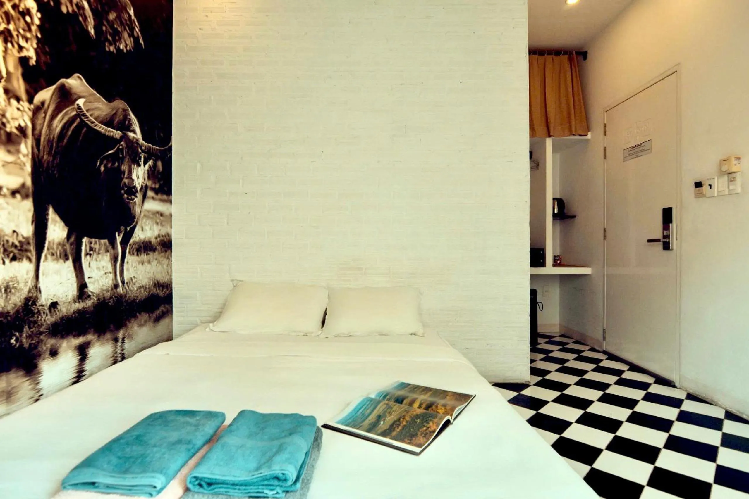 Bed in IAM SAIGON Homestay