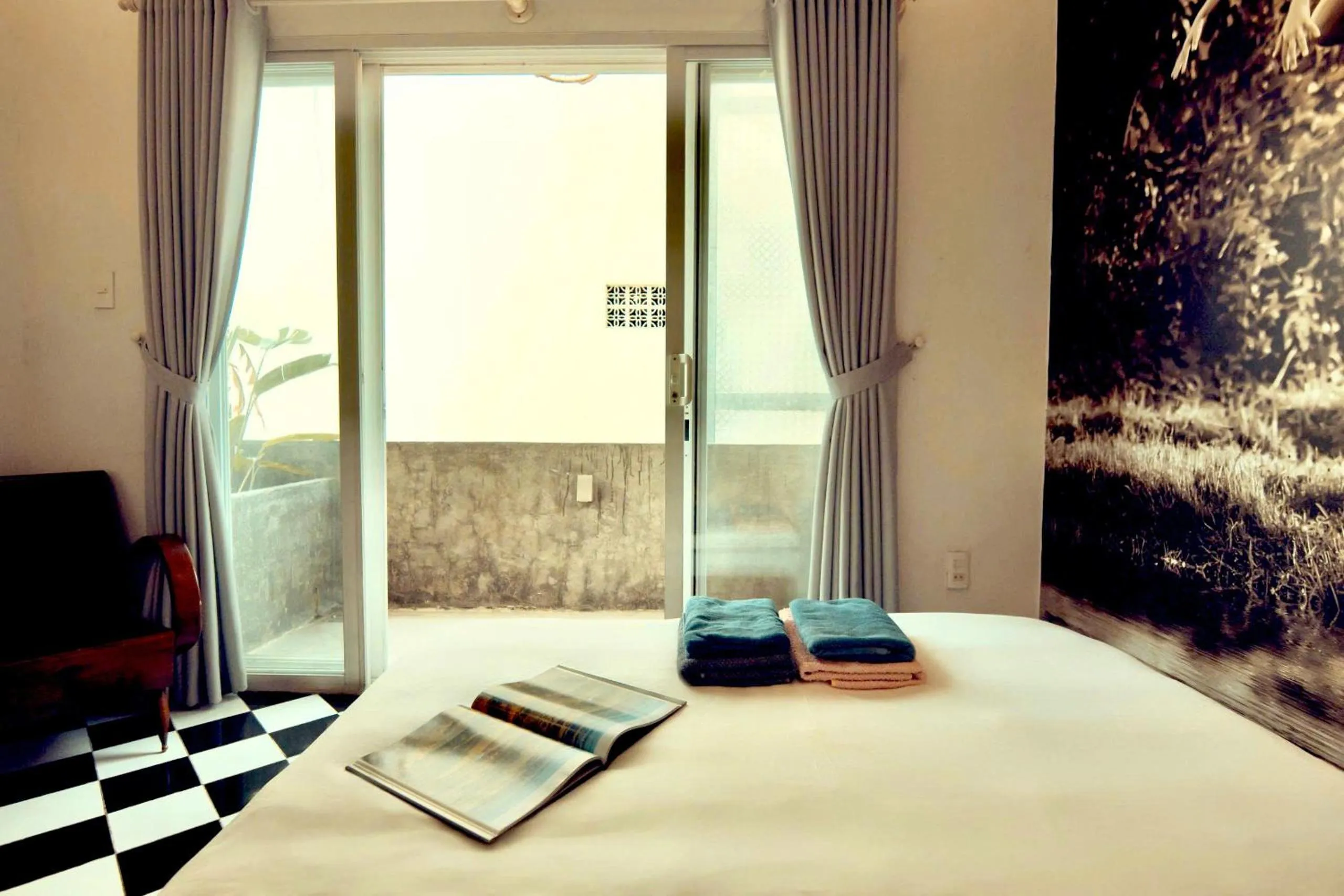 Bed in IAM SAIGON Homestay