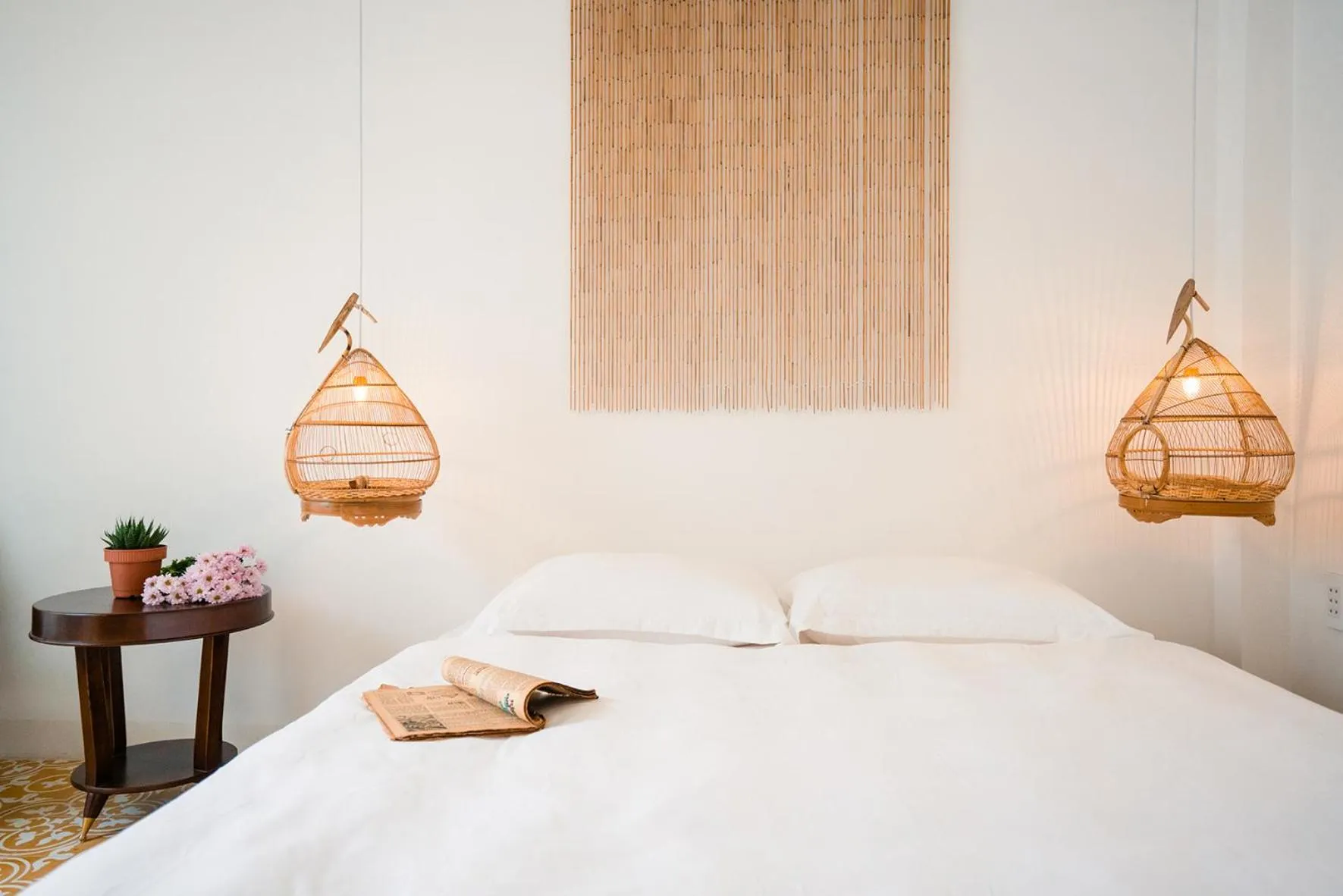 Bed in IAM SAIGON Homestay