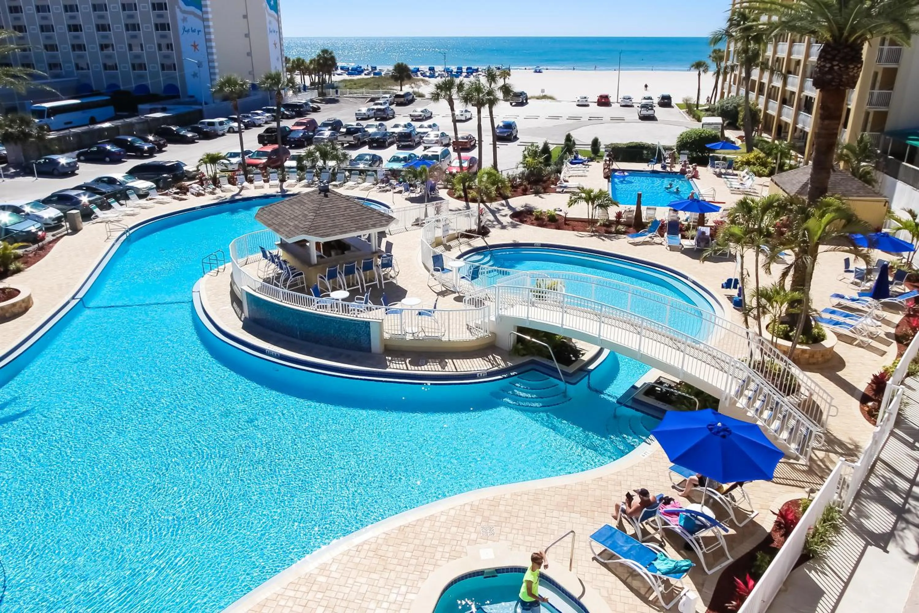 Bird's eye view in Coral Reef Resort