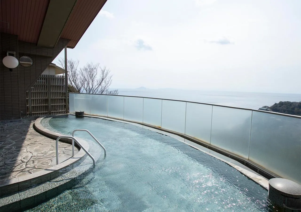 Open Air Bath in Atagawa Heights