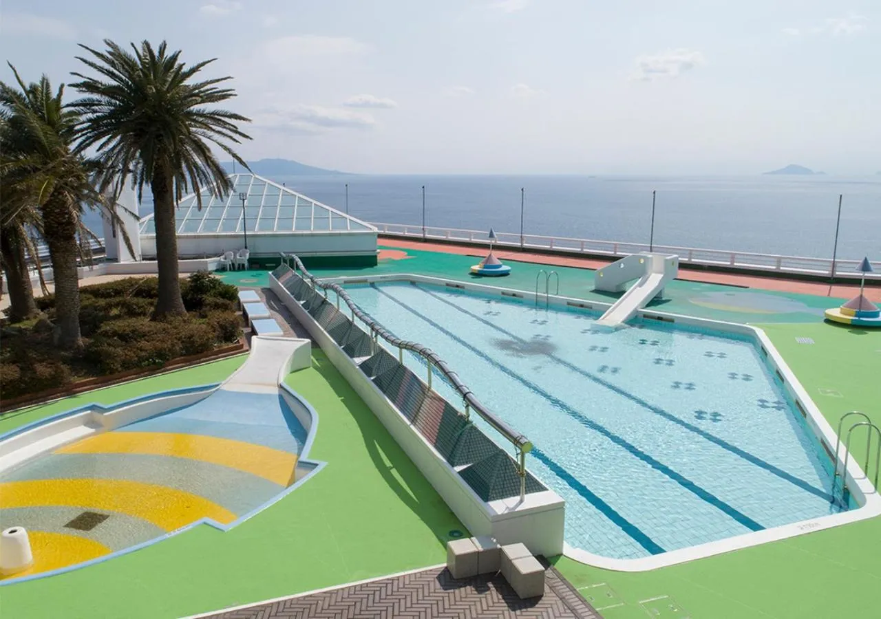 Swimming pool in Atagawa Heights