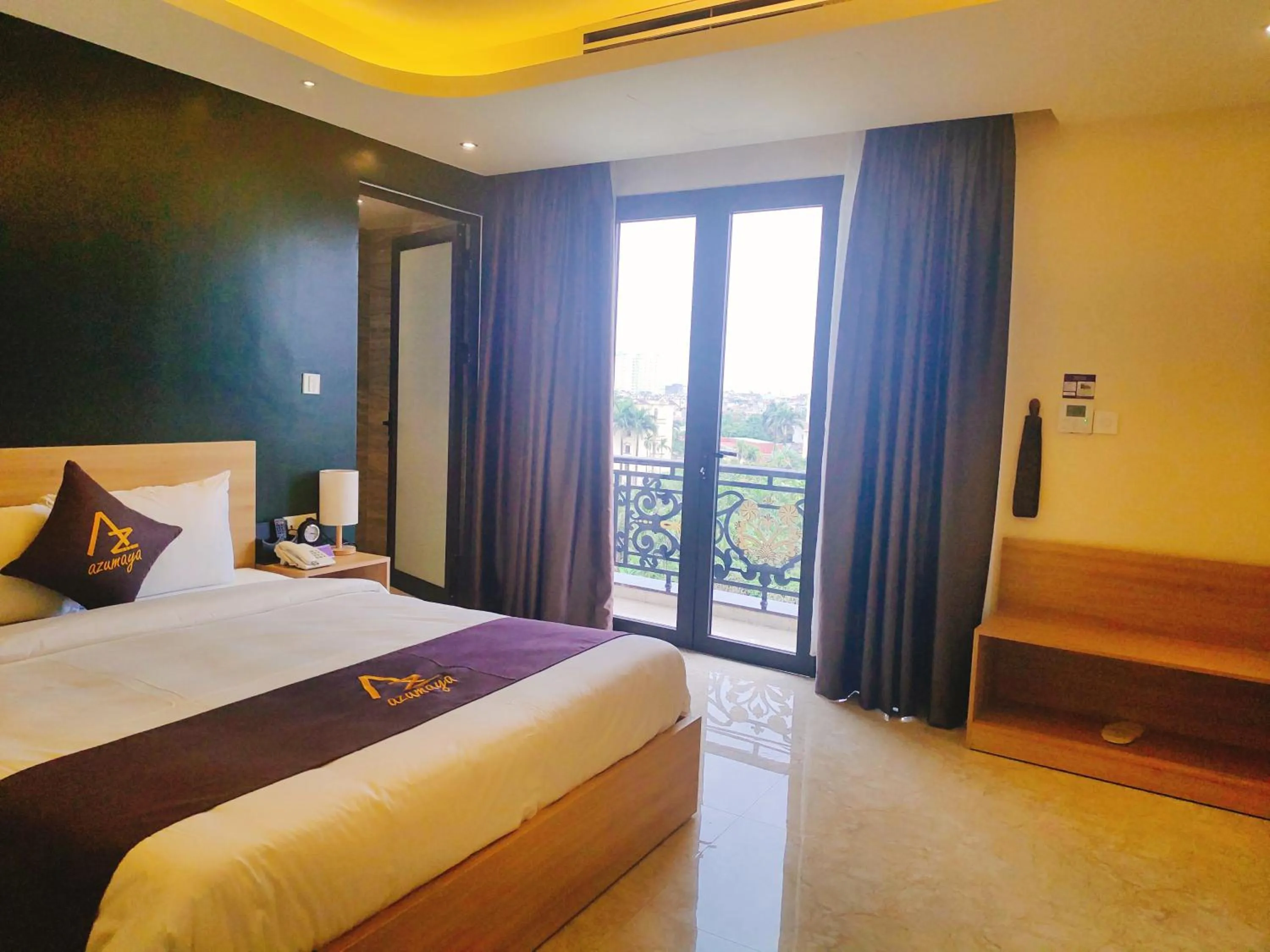 Bed in Azumaya Hotel Hai Phong