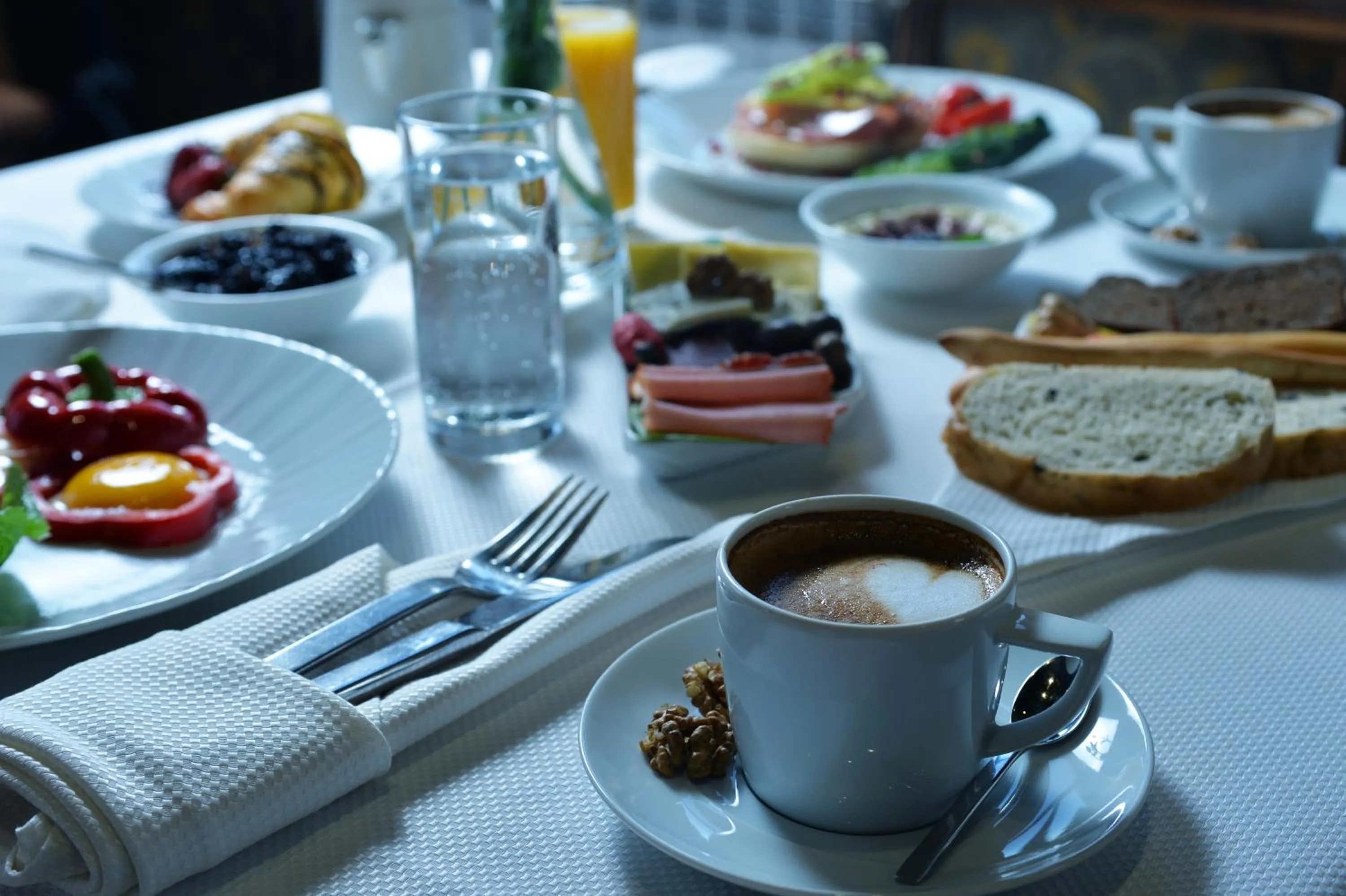 Continental breakfast in Nane Hotel