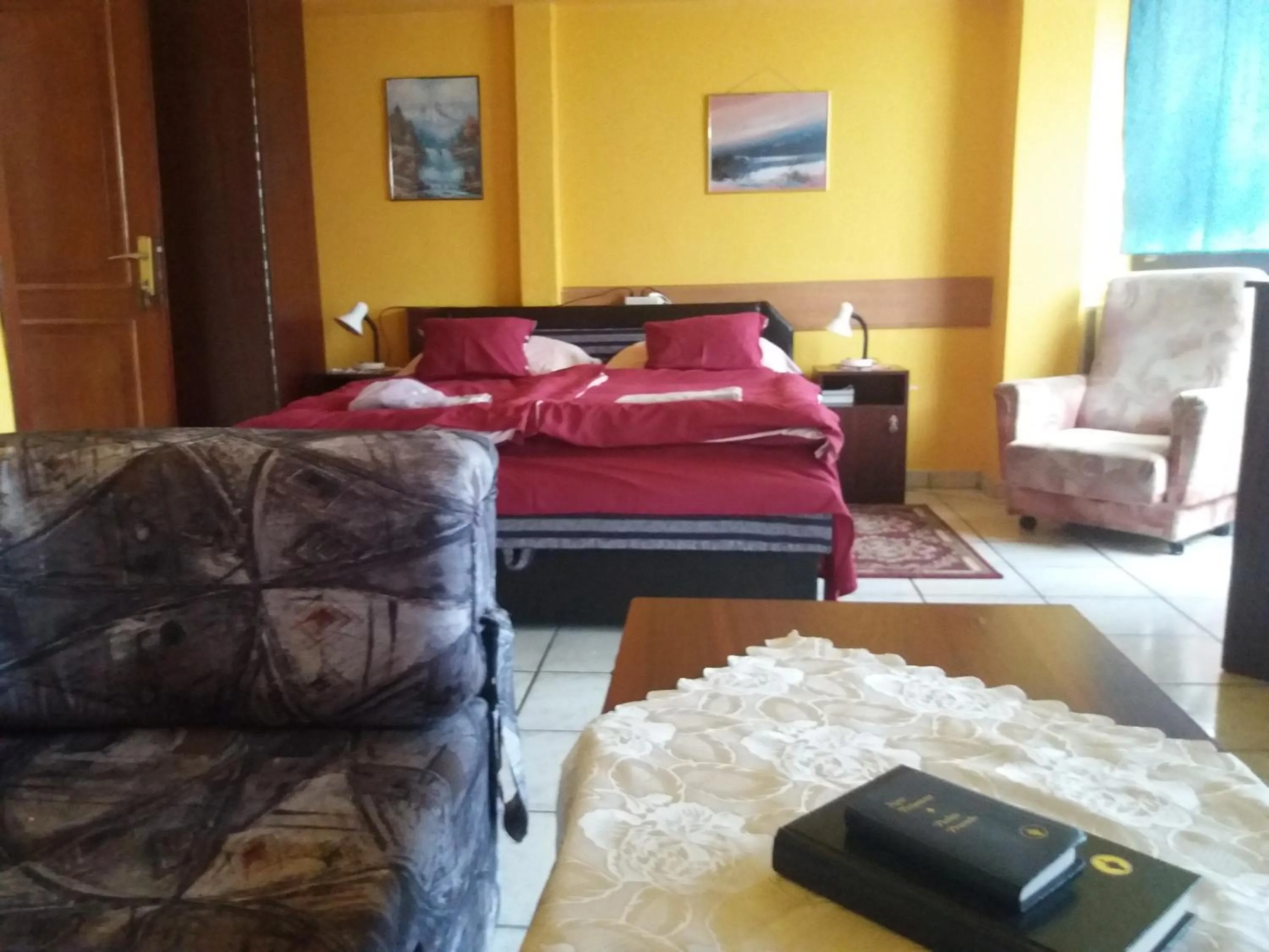 Bed in Lillafüred Kapuja Hotel