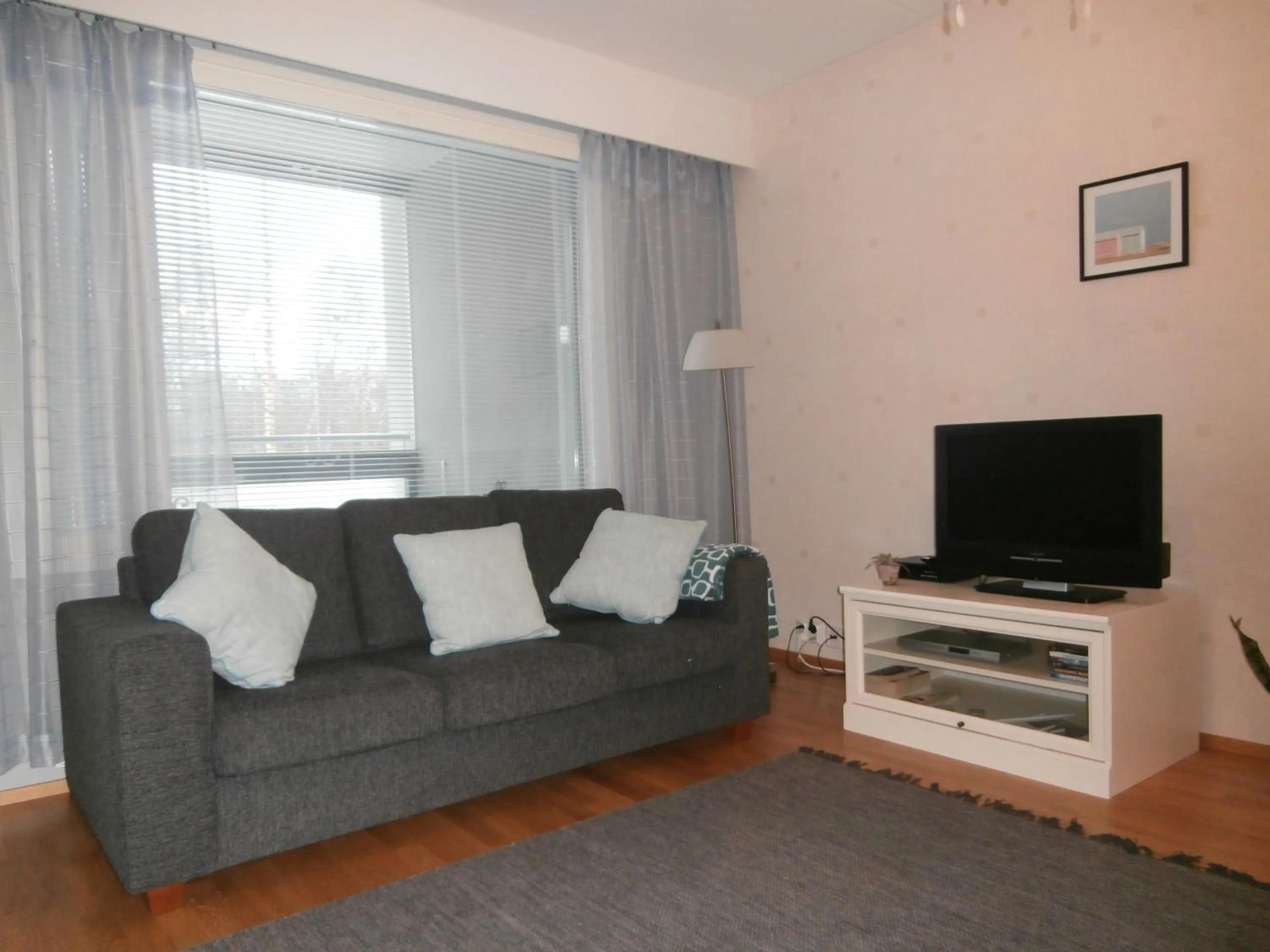 Living room in Huoneistohotelli Nallisuites