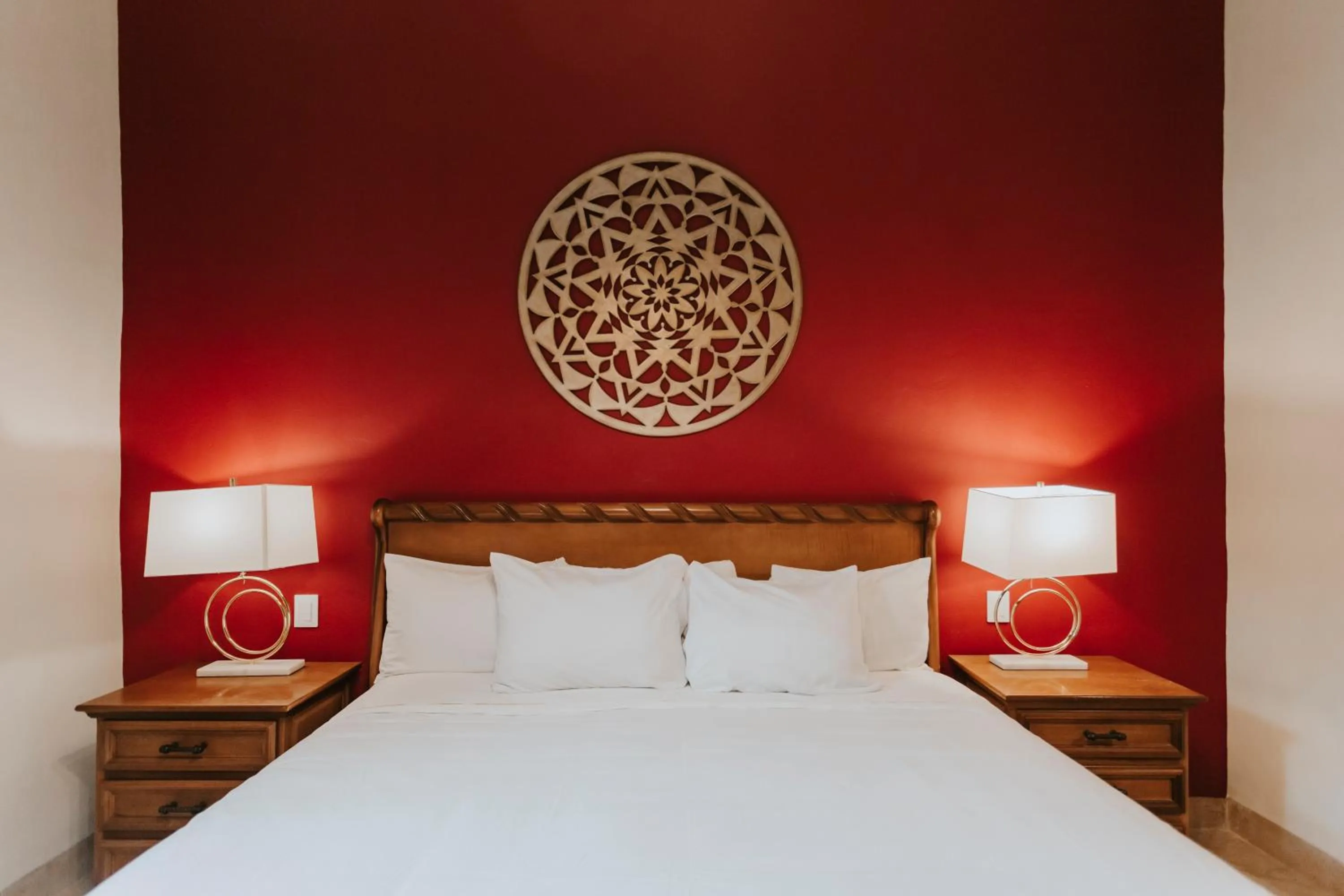 Bed in Dos Patios Querétaro Curamoria Collection