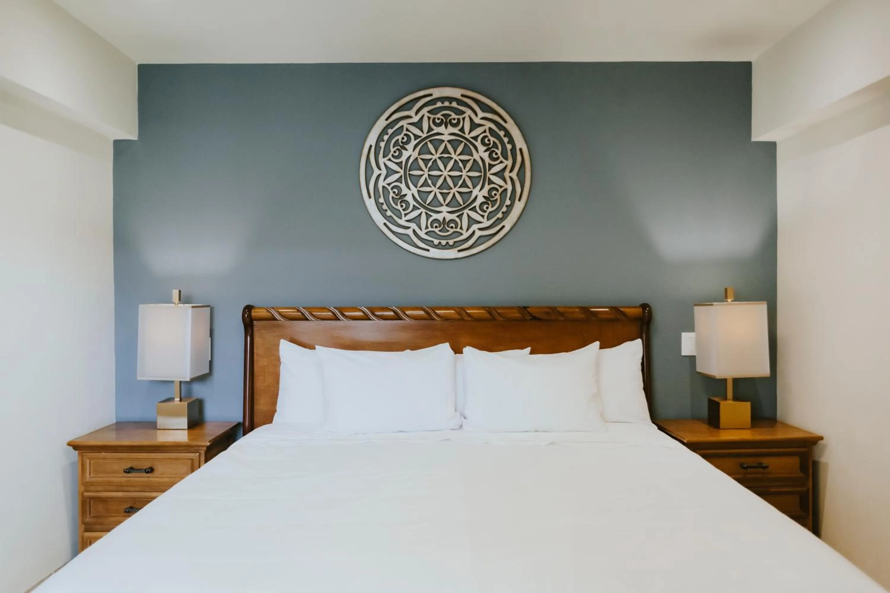 Bed in Dos Patios Querétaro Curamoria Collection