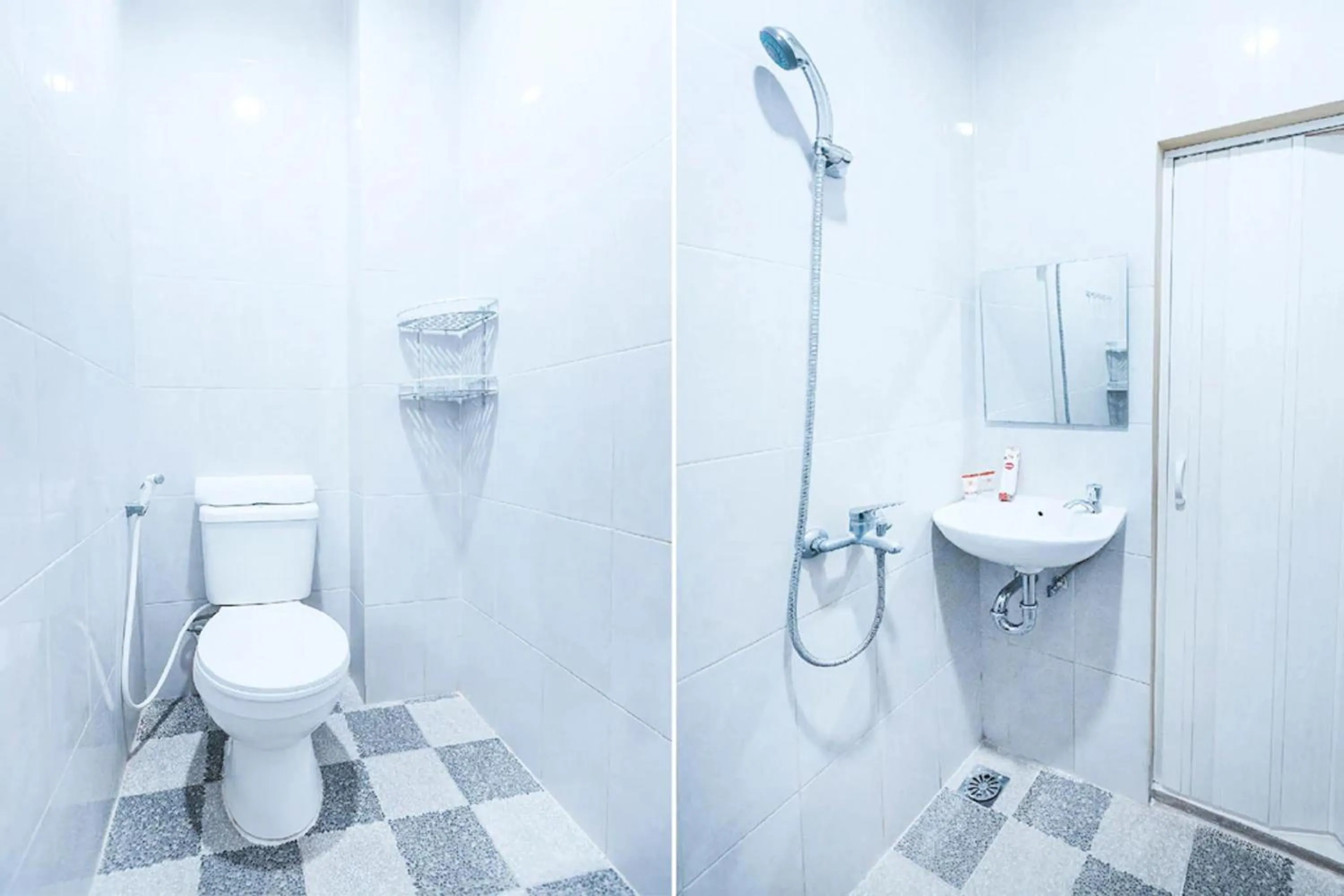 Bathroom in Hotel O Balcon Biru