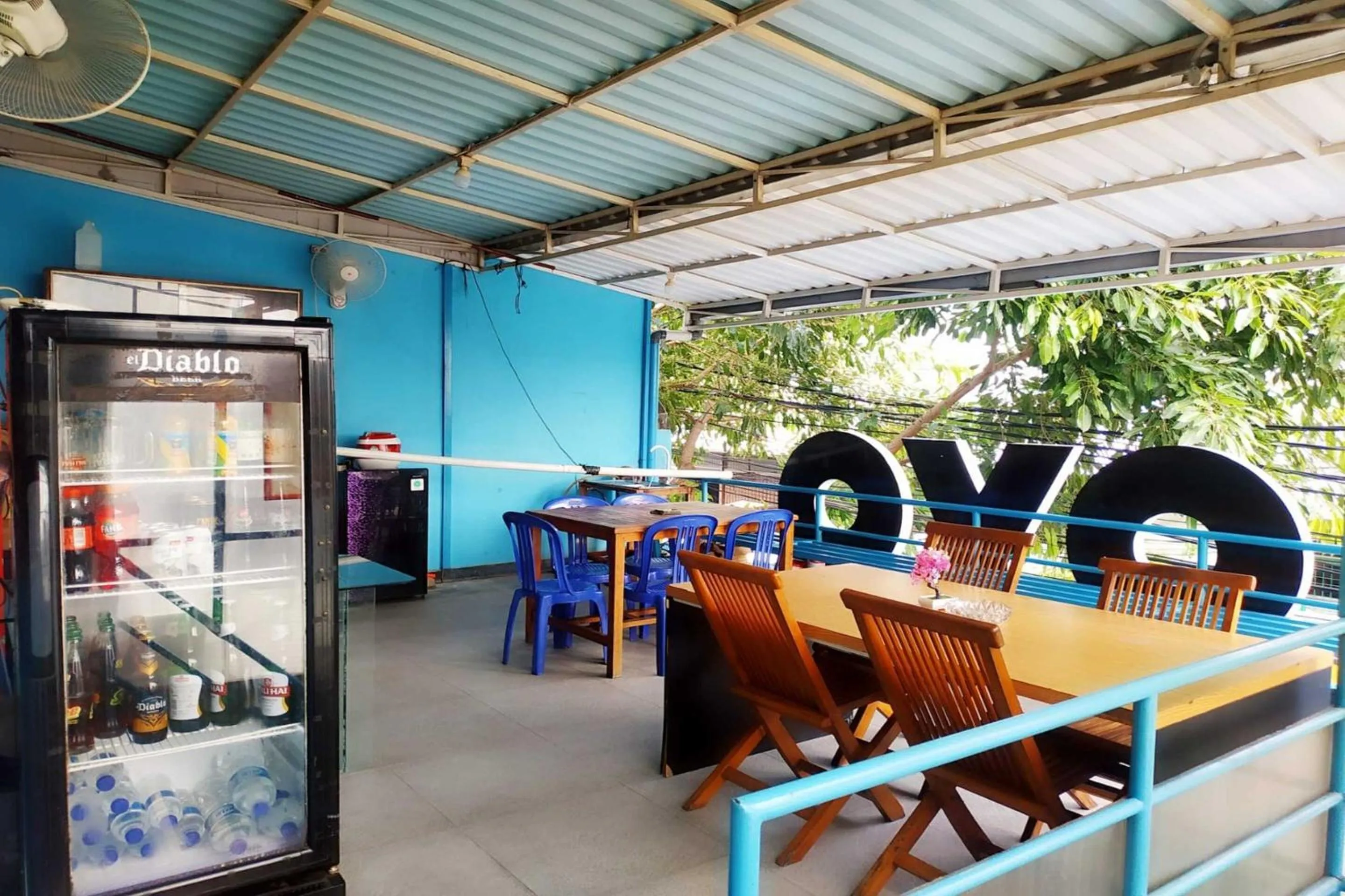 Balcony/Terrace in Hotel O Balcon Biru