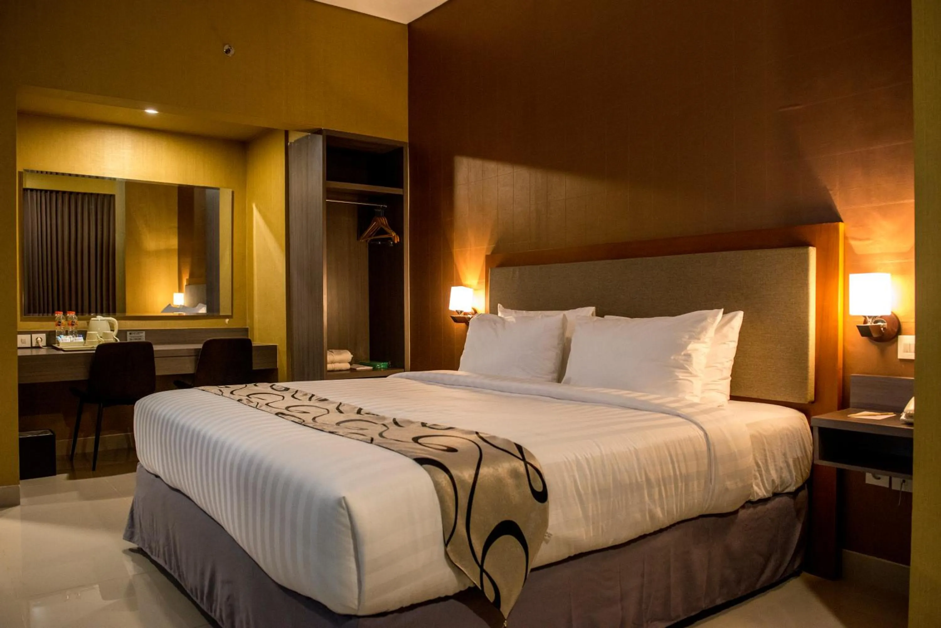 Bed in Grand Padis Hotel