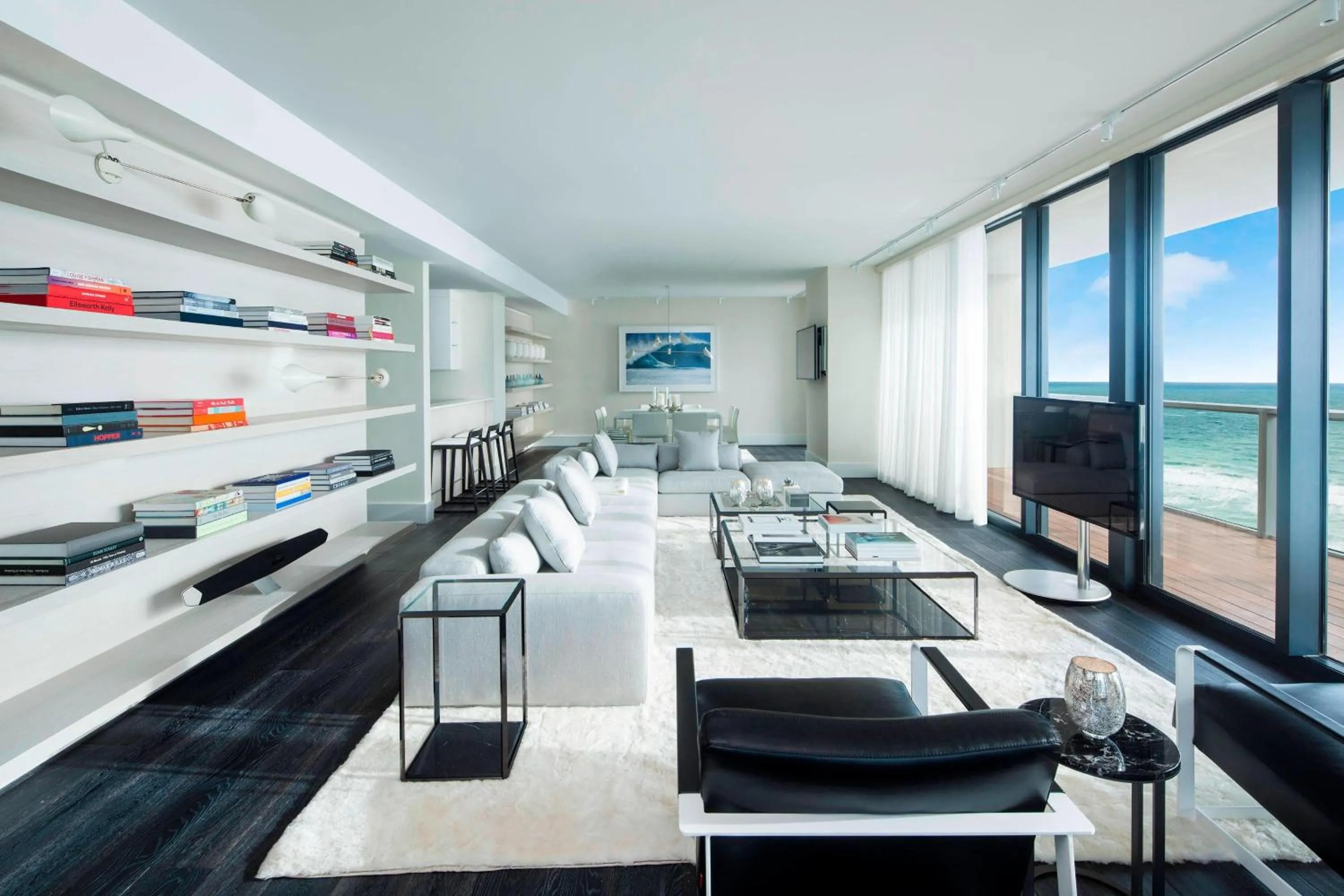 Living room in W South Beach