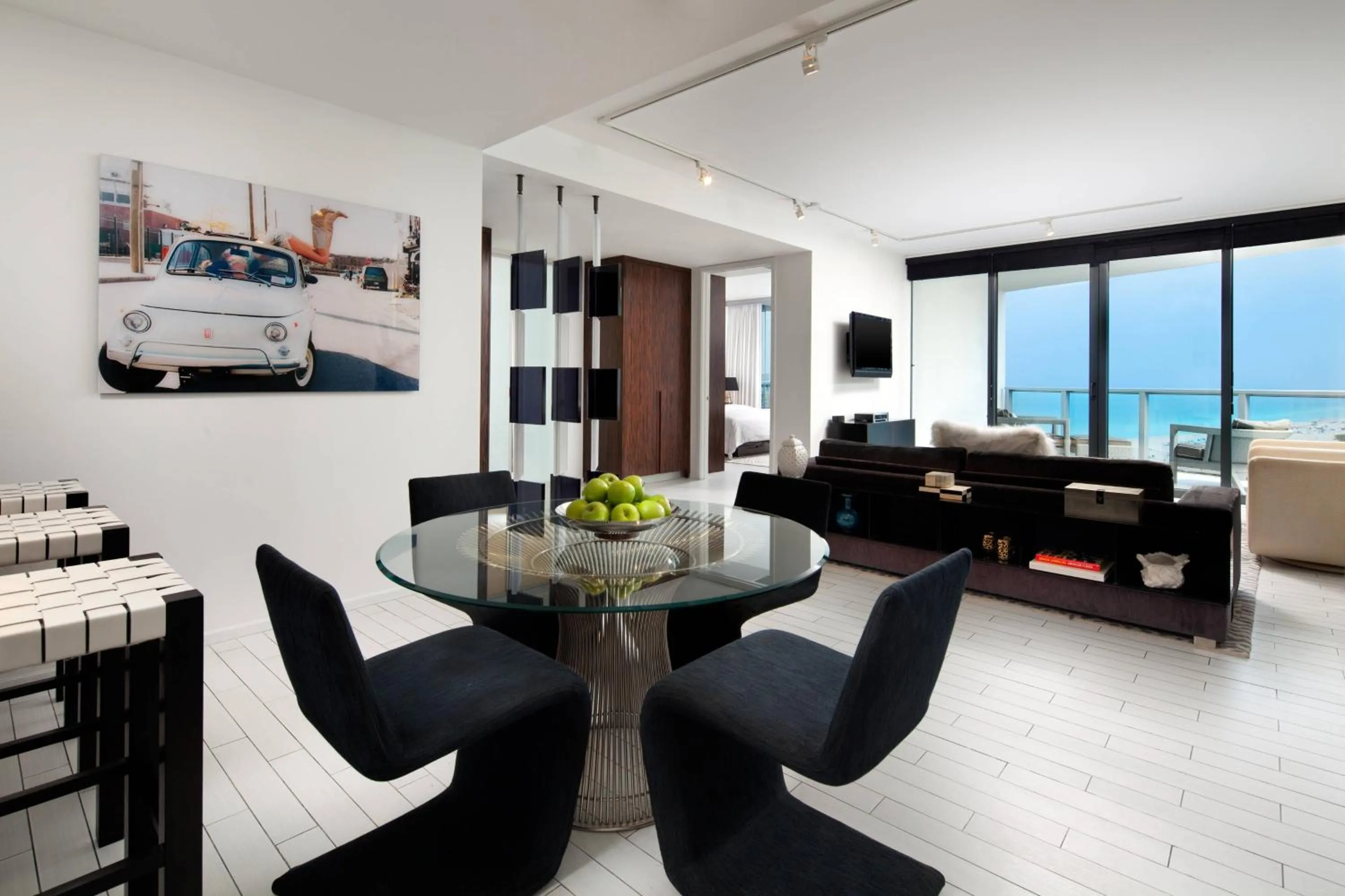 Living room in W South Beach