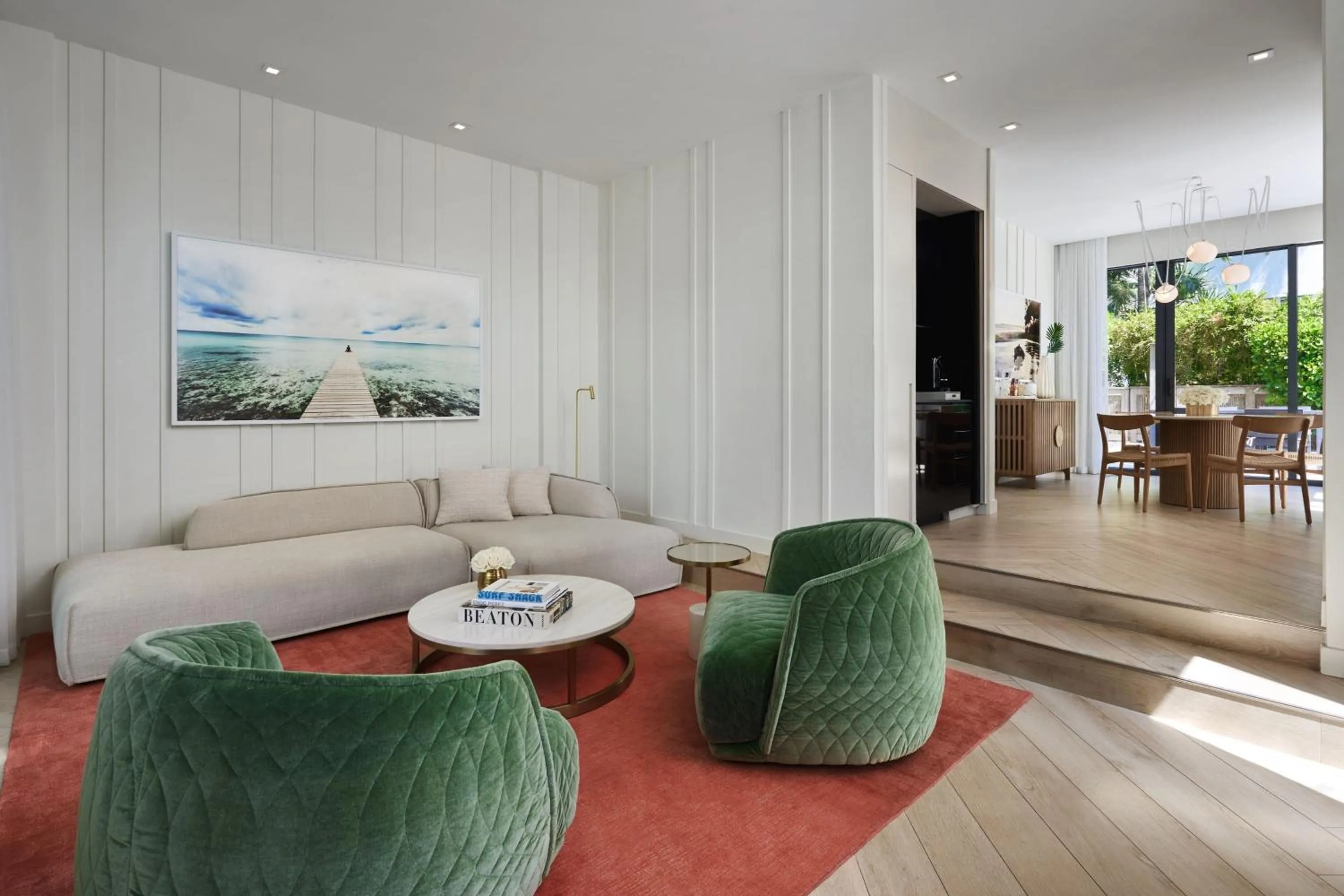Living room in W South Beach