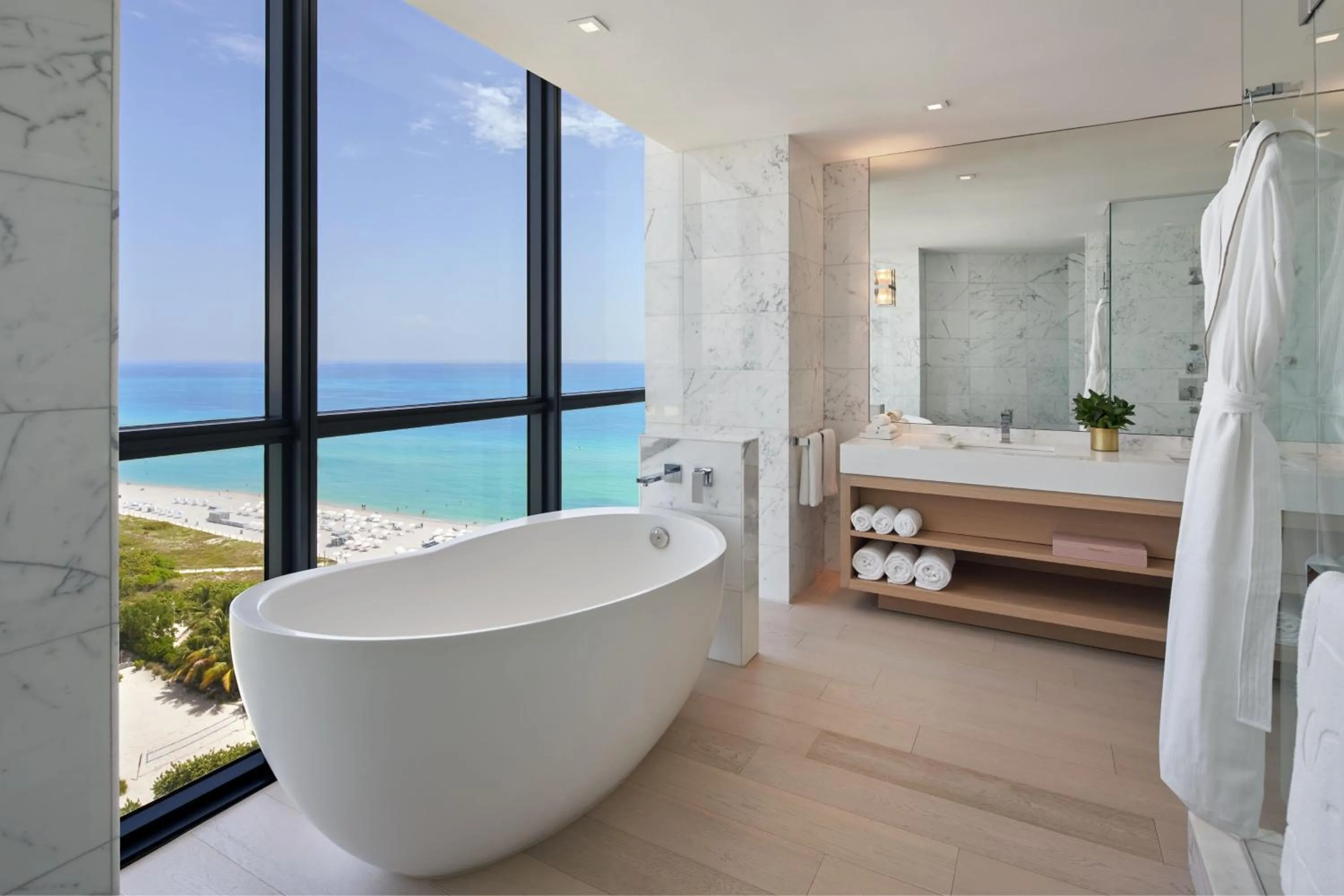 Bathroom in W South Beach
