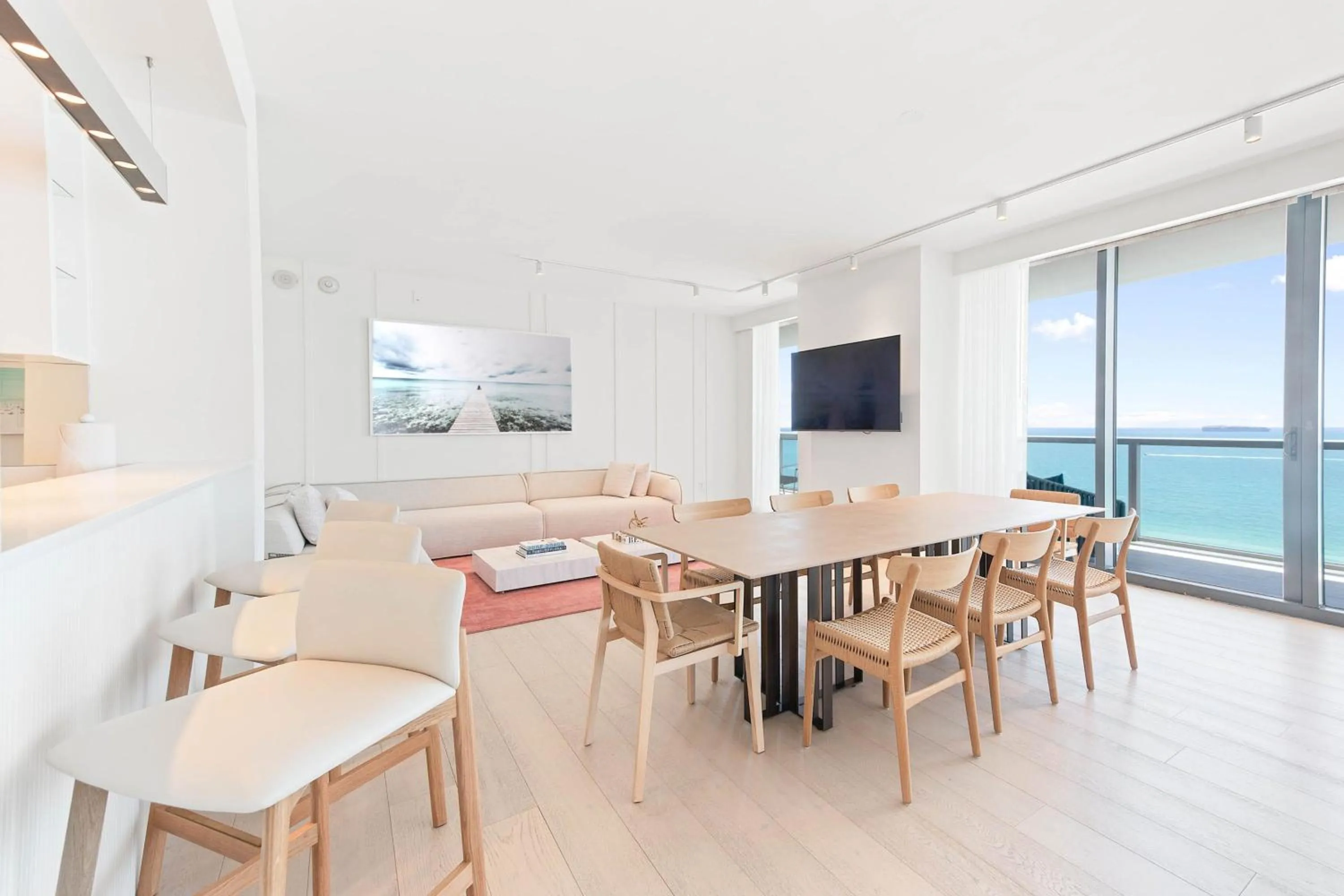 Living room in W South Beach