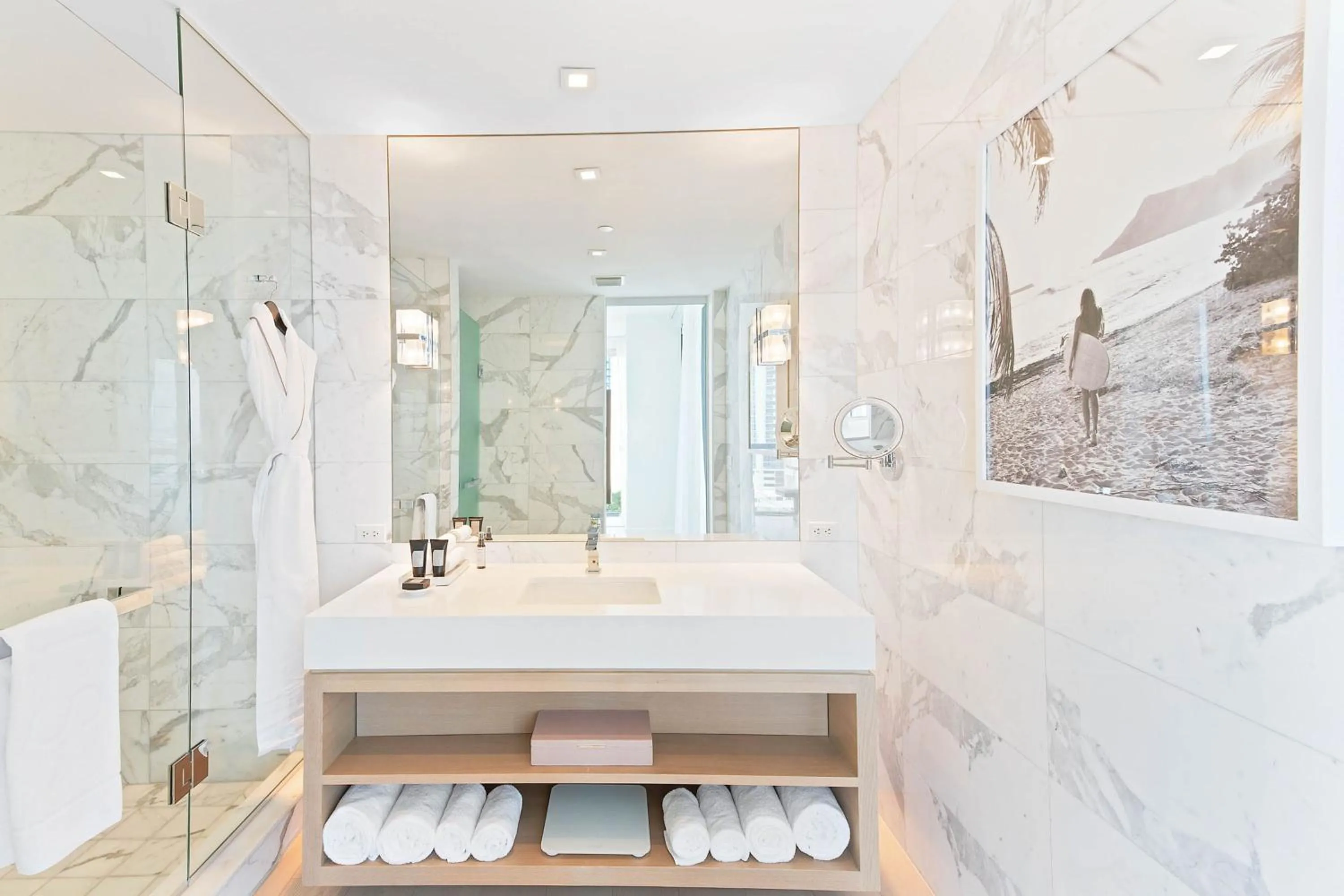 Bathroom in W South Beach