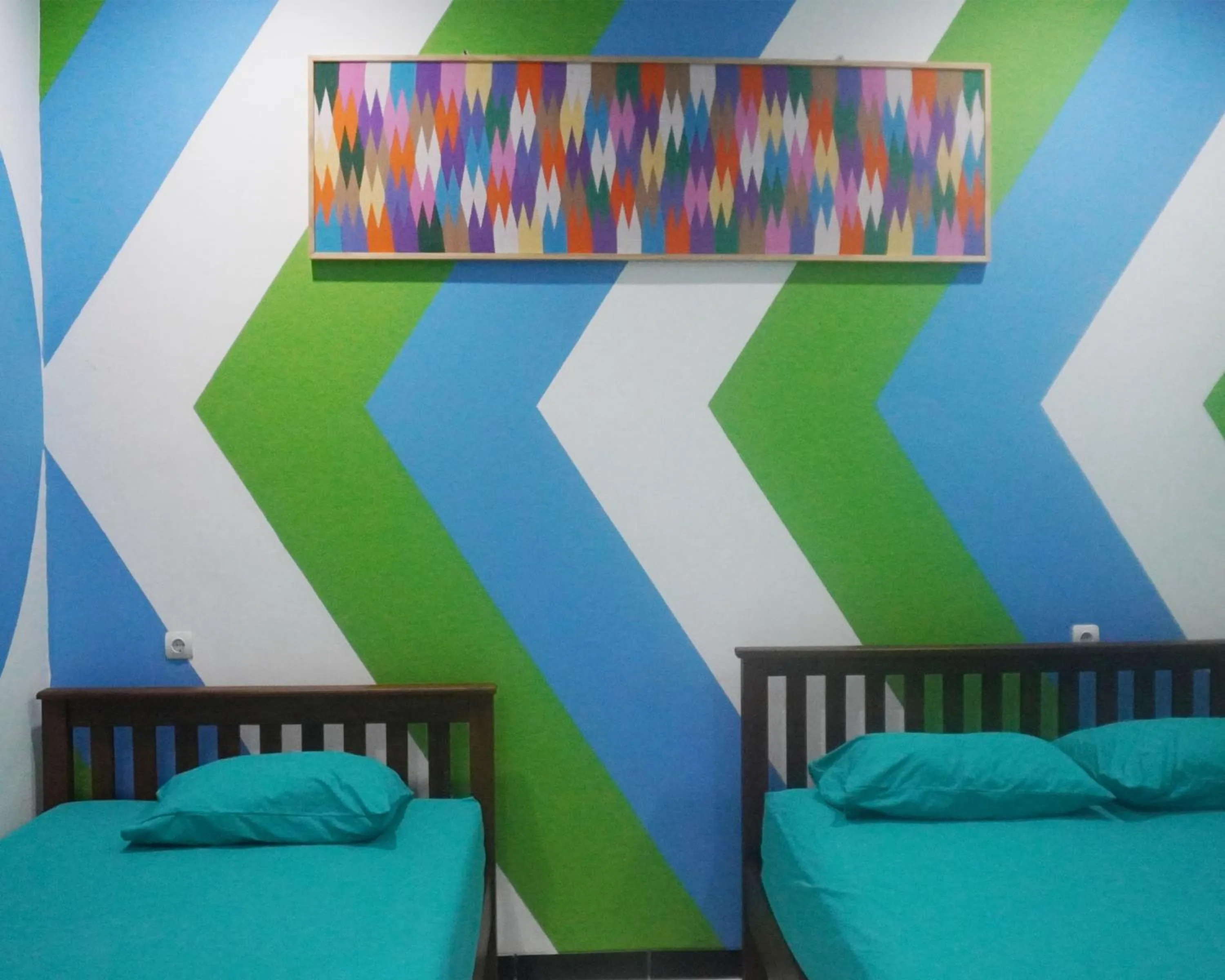 Property building, Bed in JOGLO Greenhouse