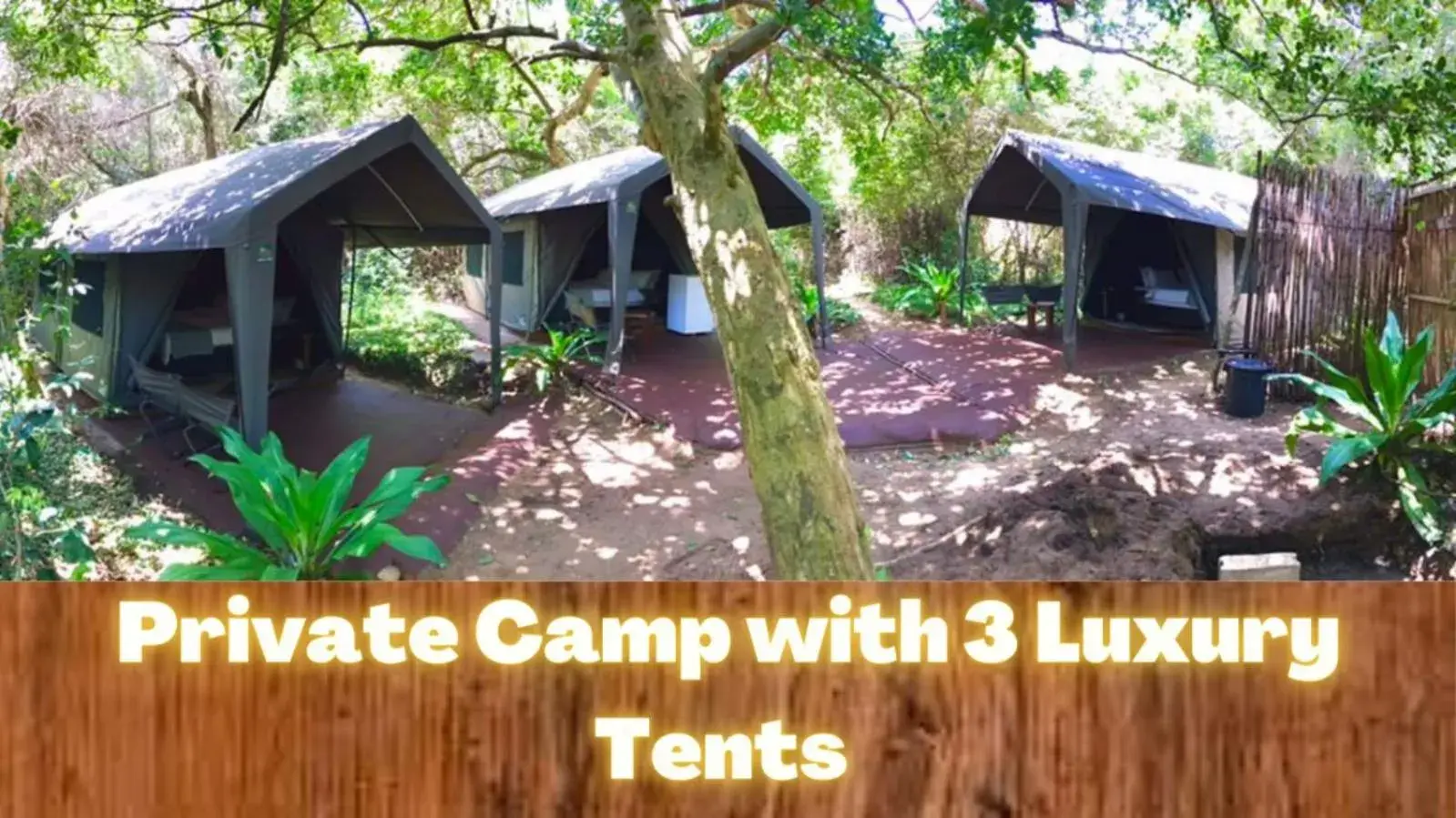 Private Camp with 3 Luxury Tents - single occupancy in Sky Island Resort Private Camp with 3 Luxury Tents - single occupancy in Sky Island Resort