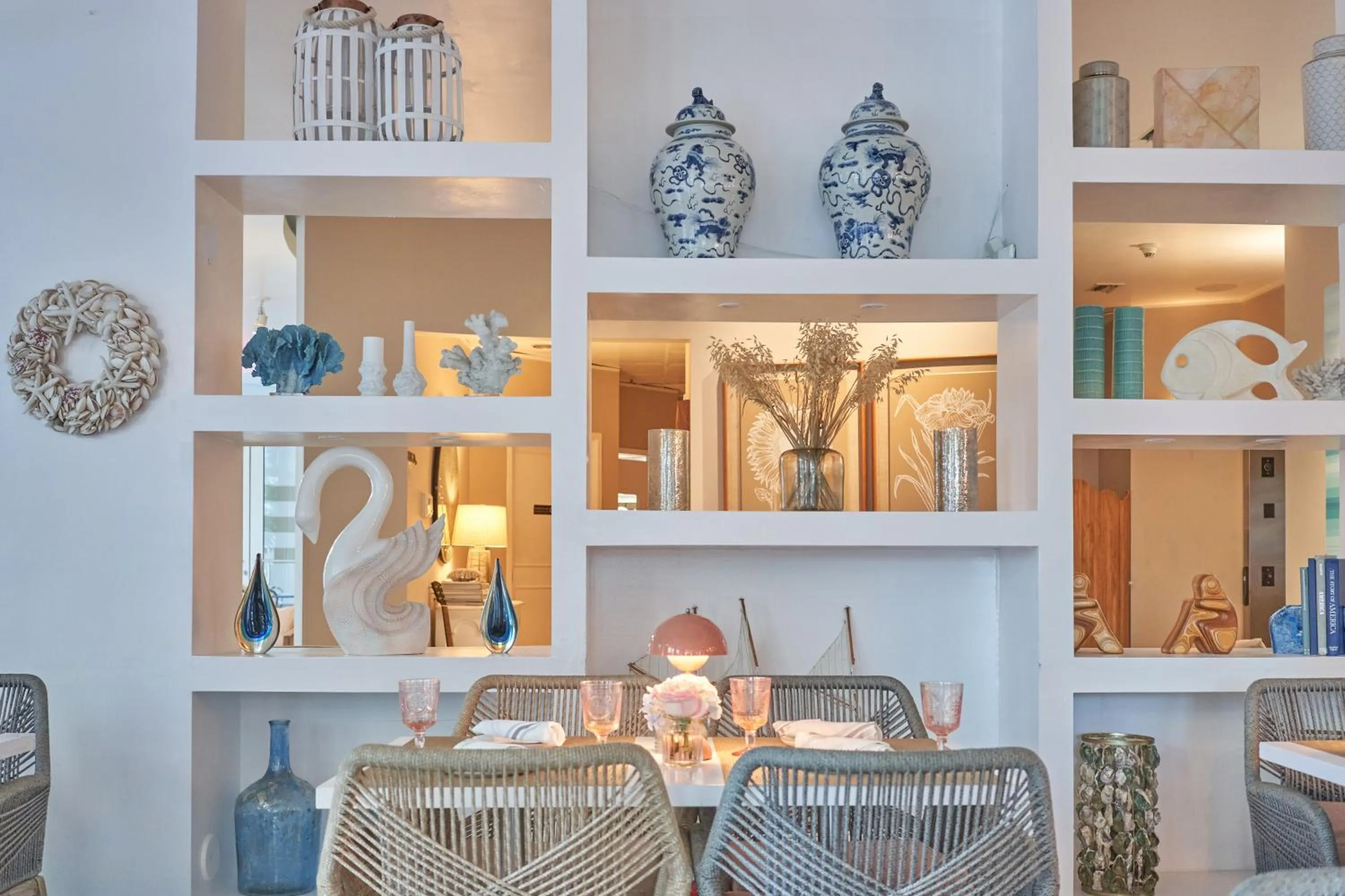 Dining area in The Local House