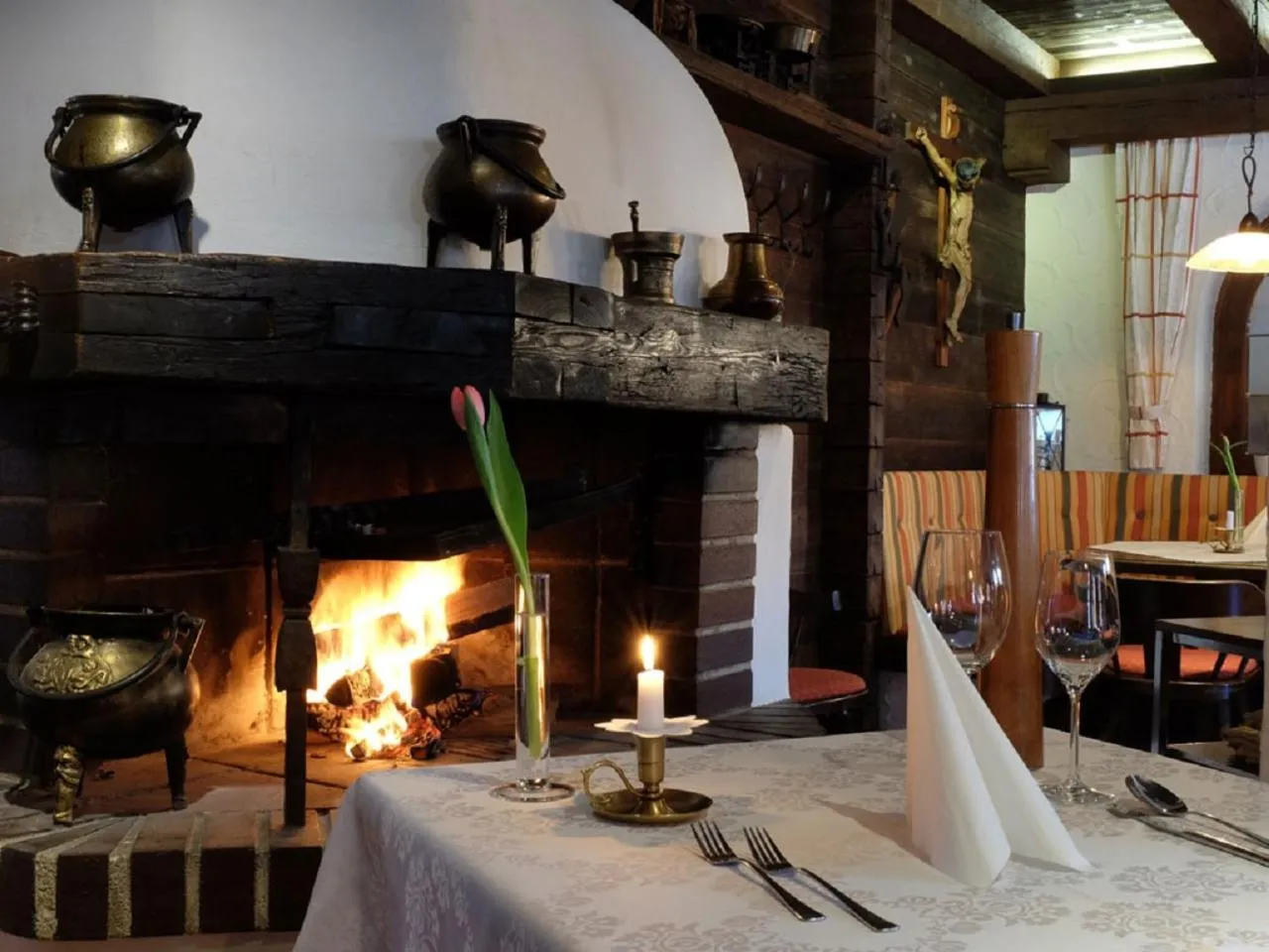 Decorative detail in Landgasthof Dorfstadl