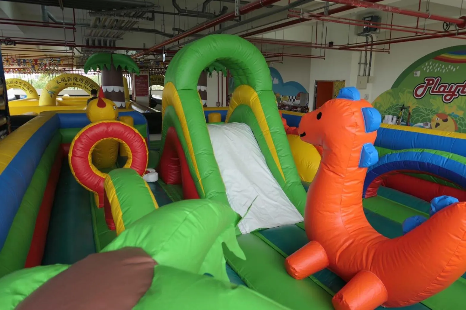 Children play ground in Rice Resort Hotel
