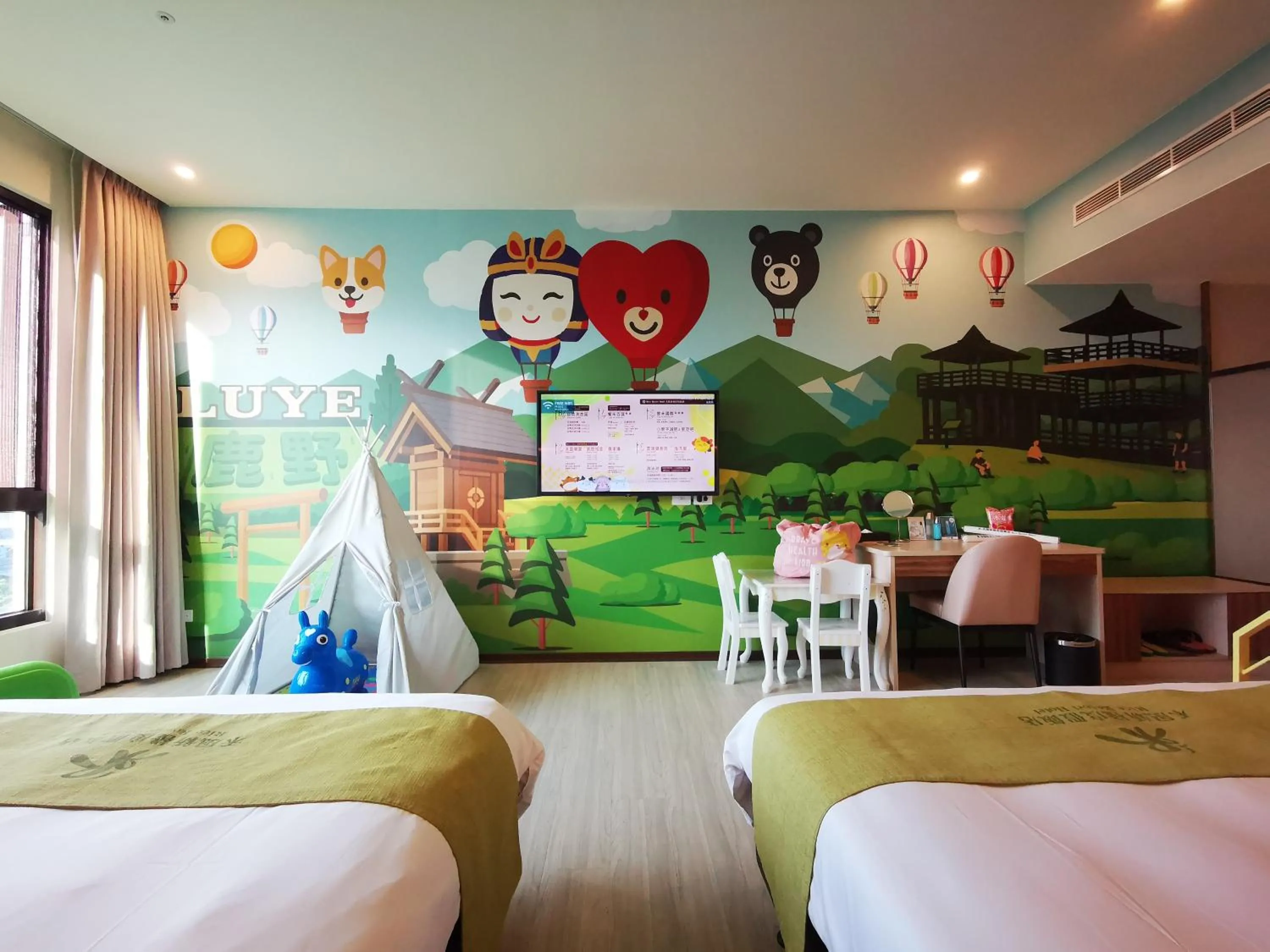 Photo of the whole room, Bed in Rice Resort Hotel