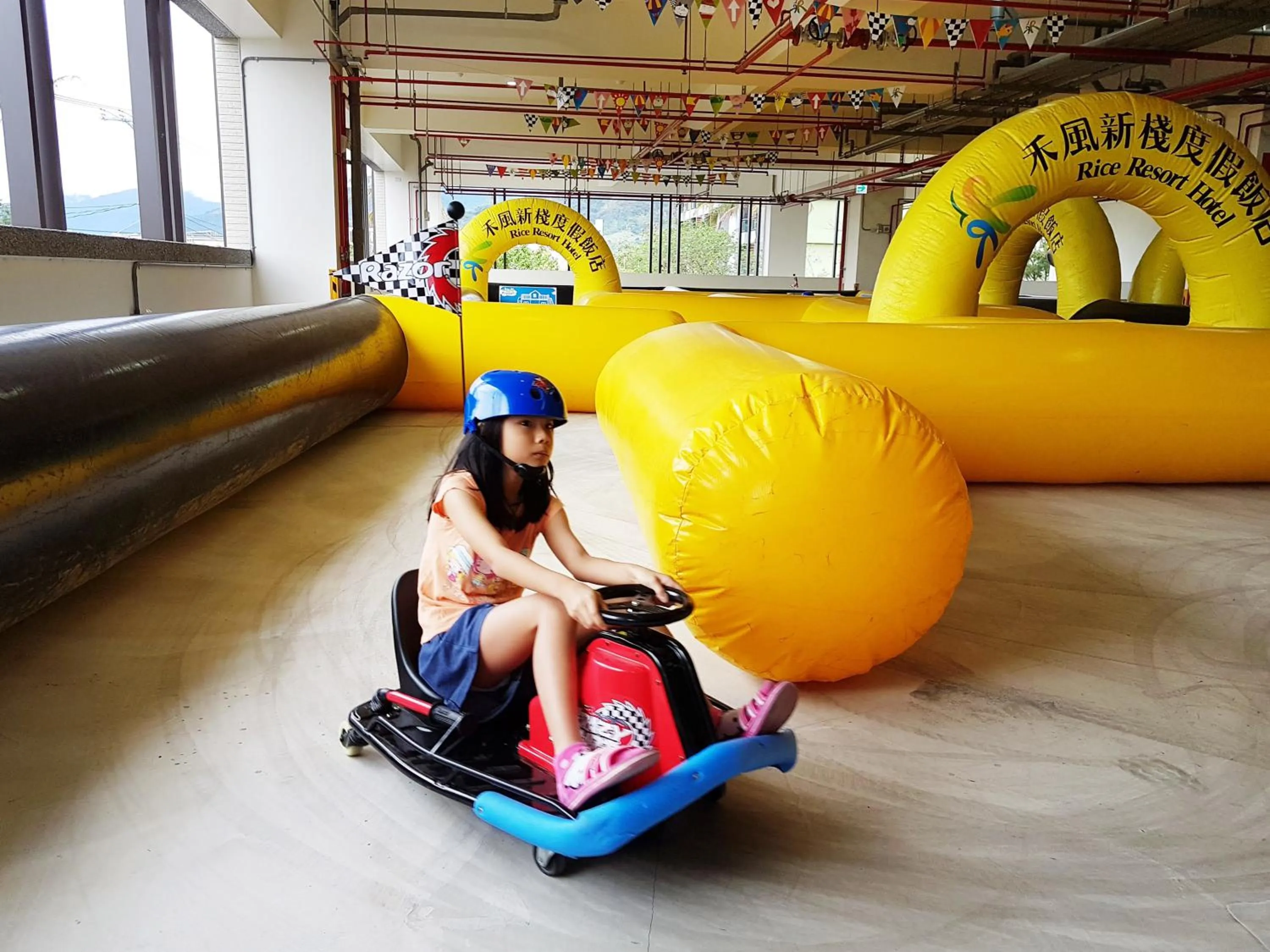 Children play ground in Rice Resort Hotel