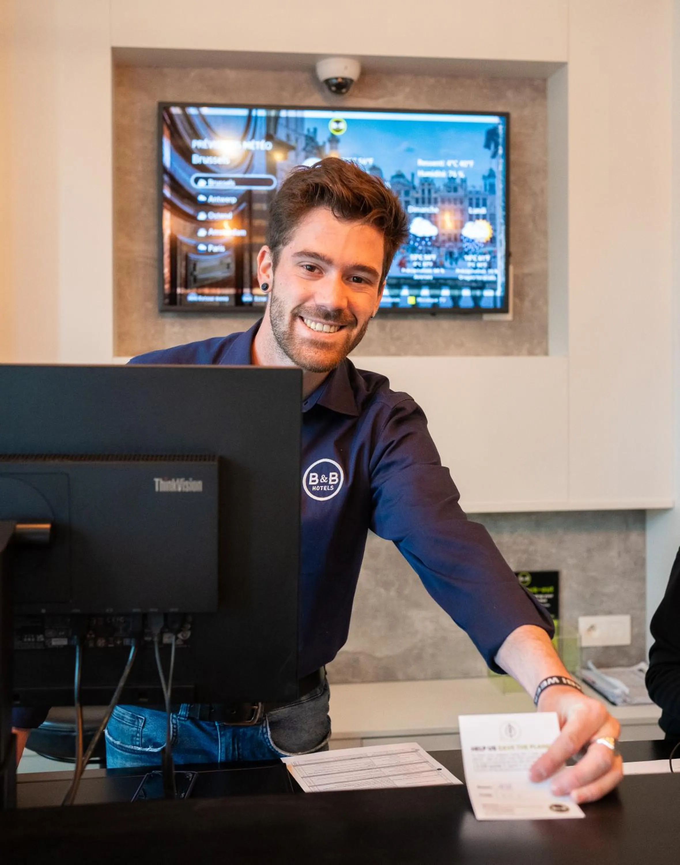 People in B&B HOTEL Brussels Centre Gare du Midi