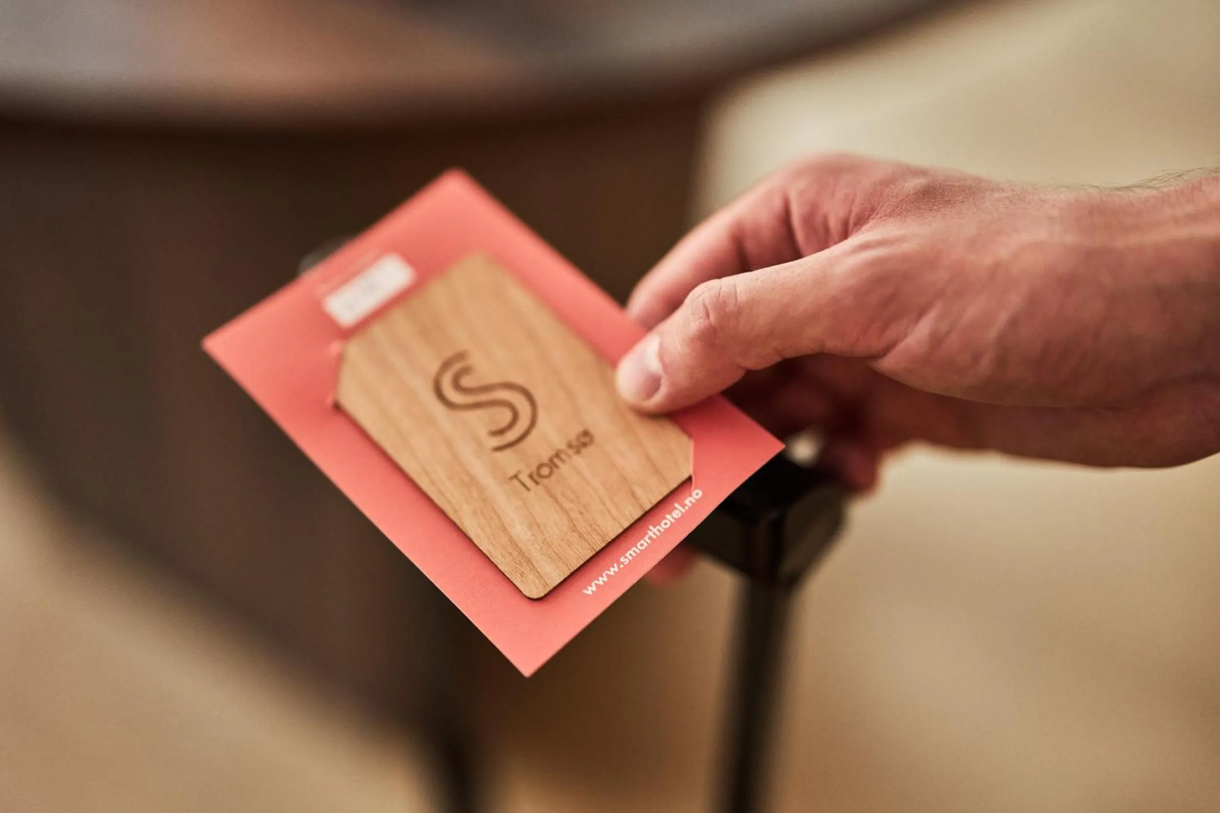 Lobby or reception in Smarthotel Tromsø