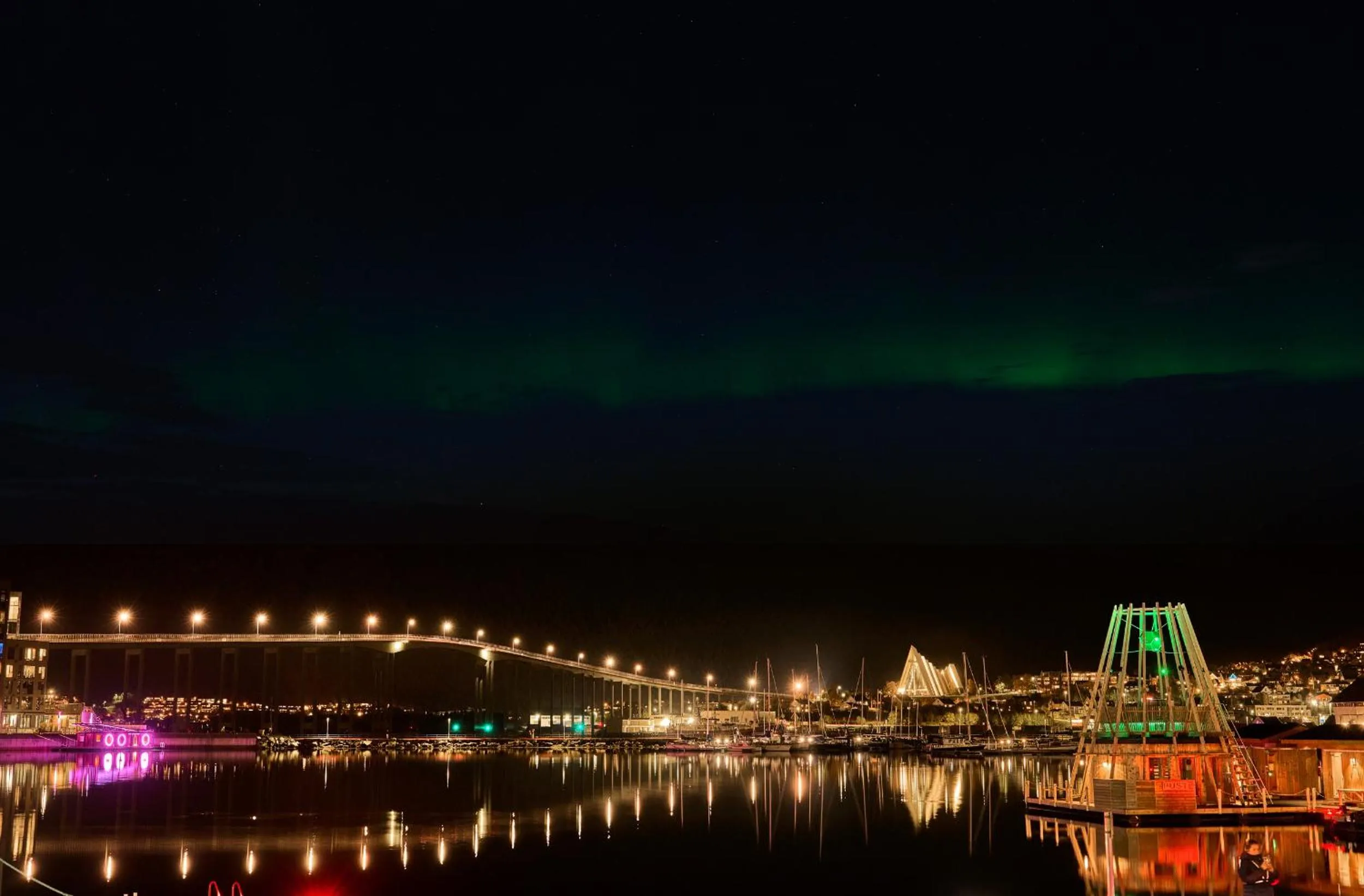 Natural landscape in Smarthotel Tromsø