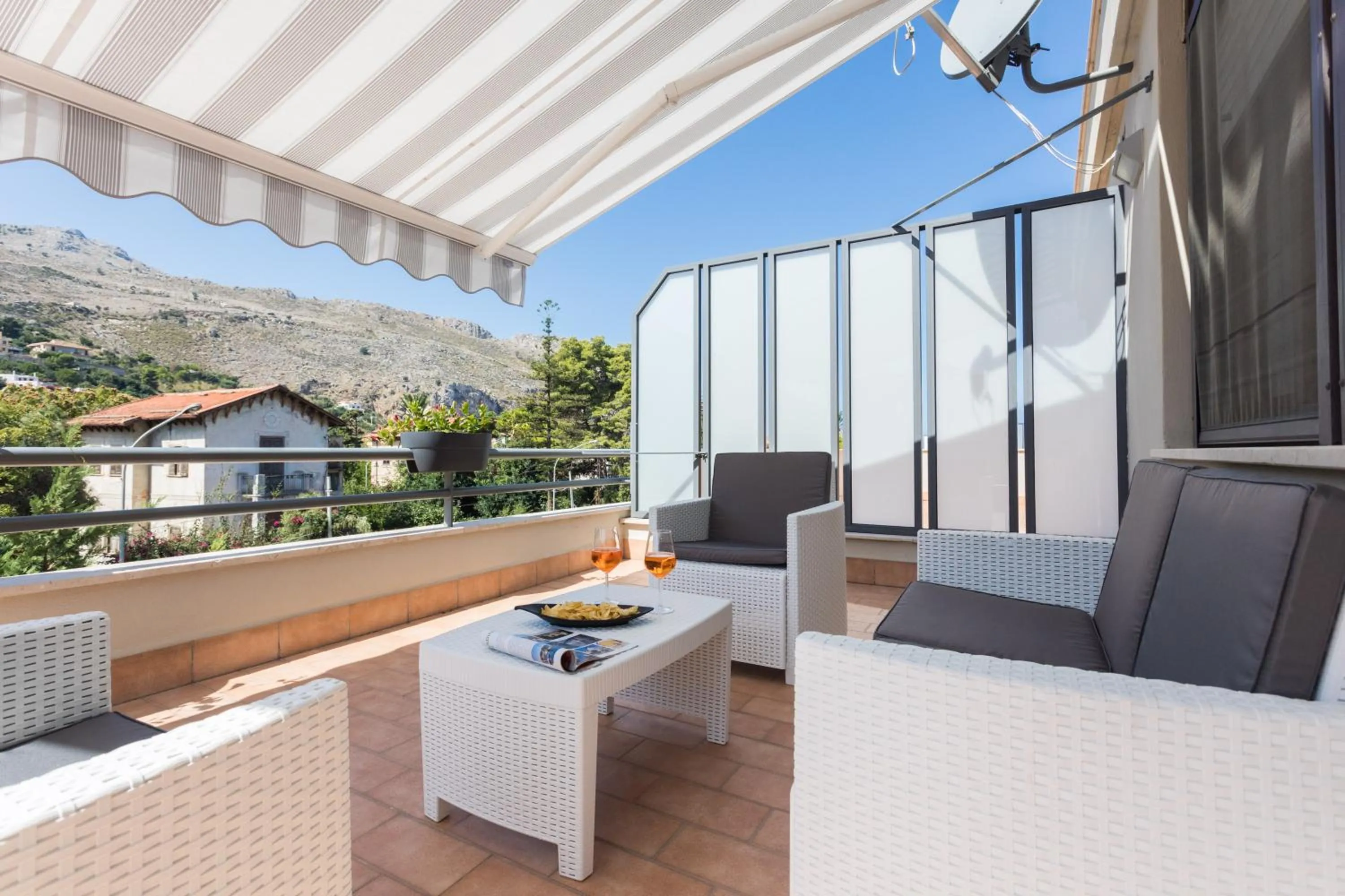 Balcony/Terrace in B&B TIFFANY SFERRACAVALLO