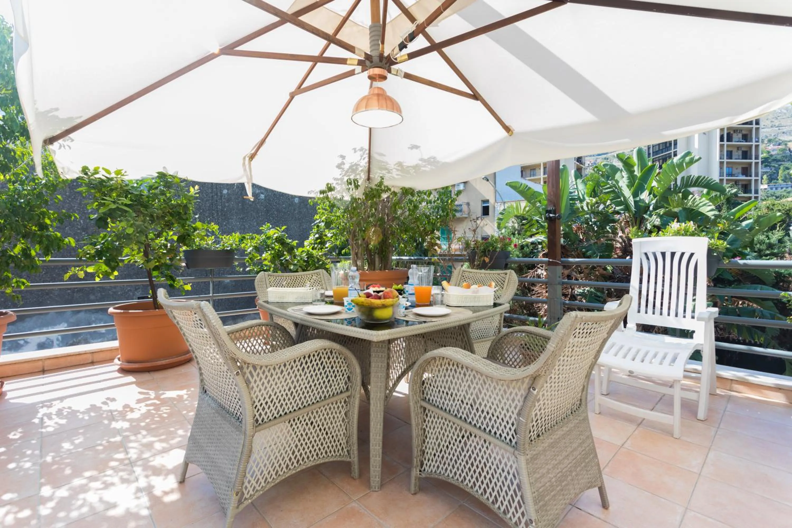 Balcony/Terrace in B&B TIFFANY SFERRACAVALLO