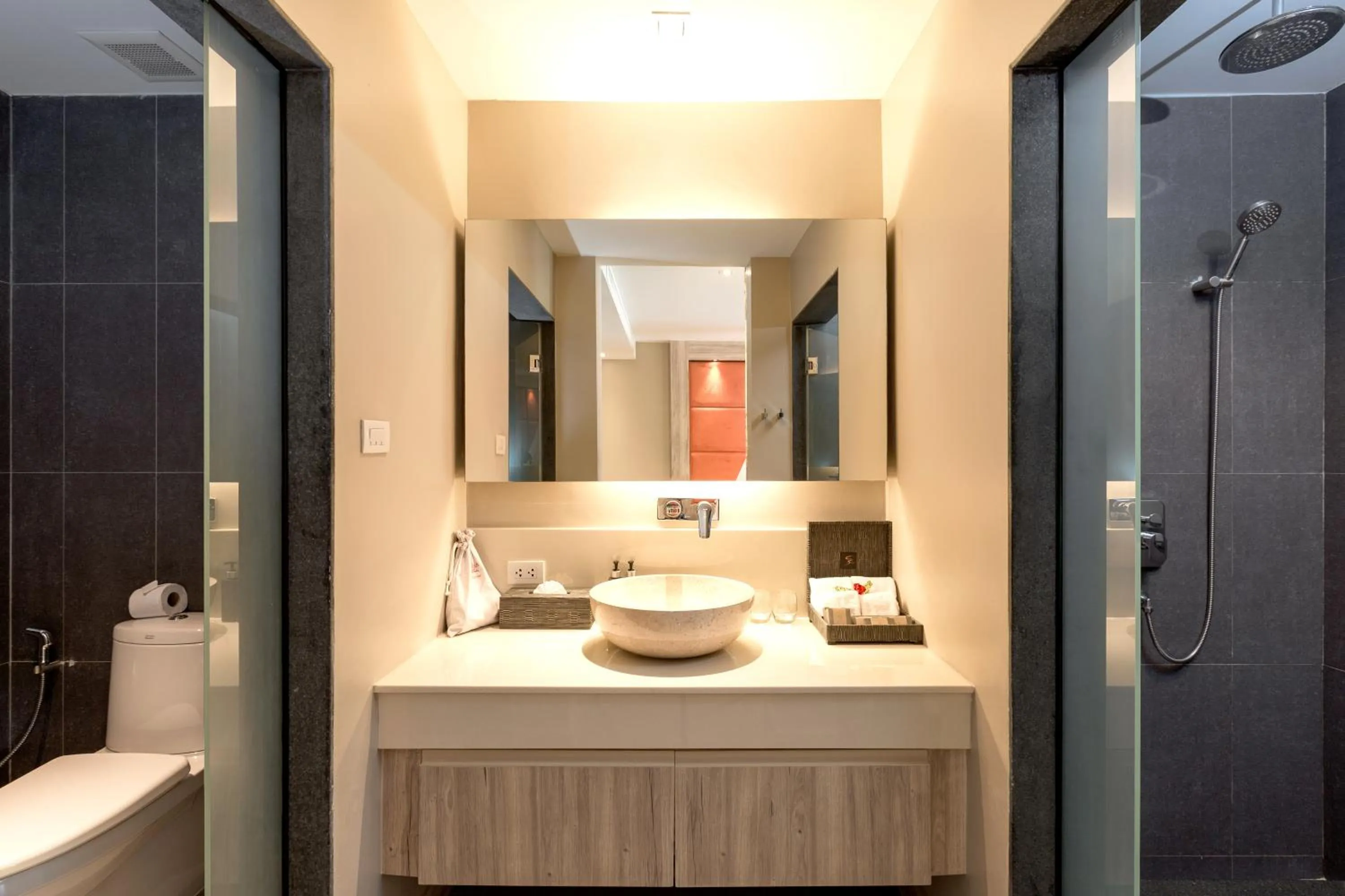 Shower in Cape Sienna Phuket Gourmet Hotel & Villas - SHA Extra Plus