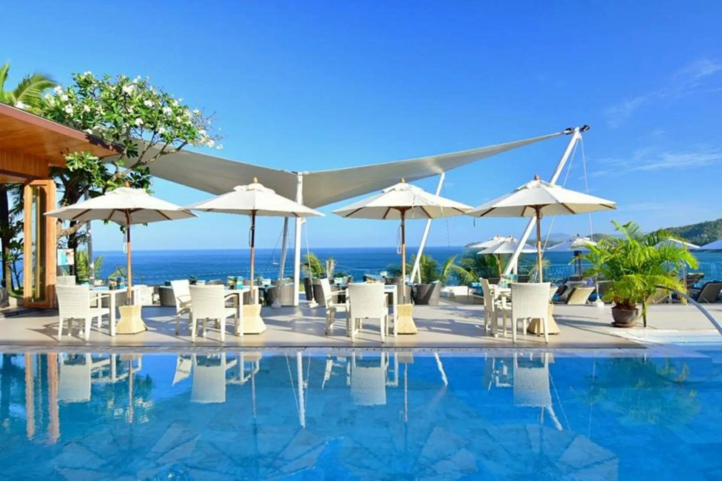 Swimming pool in Cape Sienna Phuket Gourmet Hotel & Villas - SHA Extra Plus