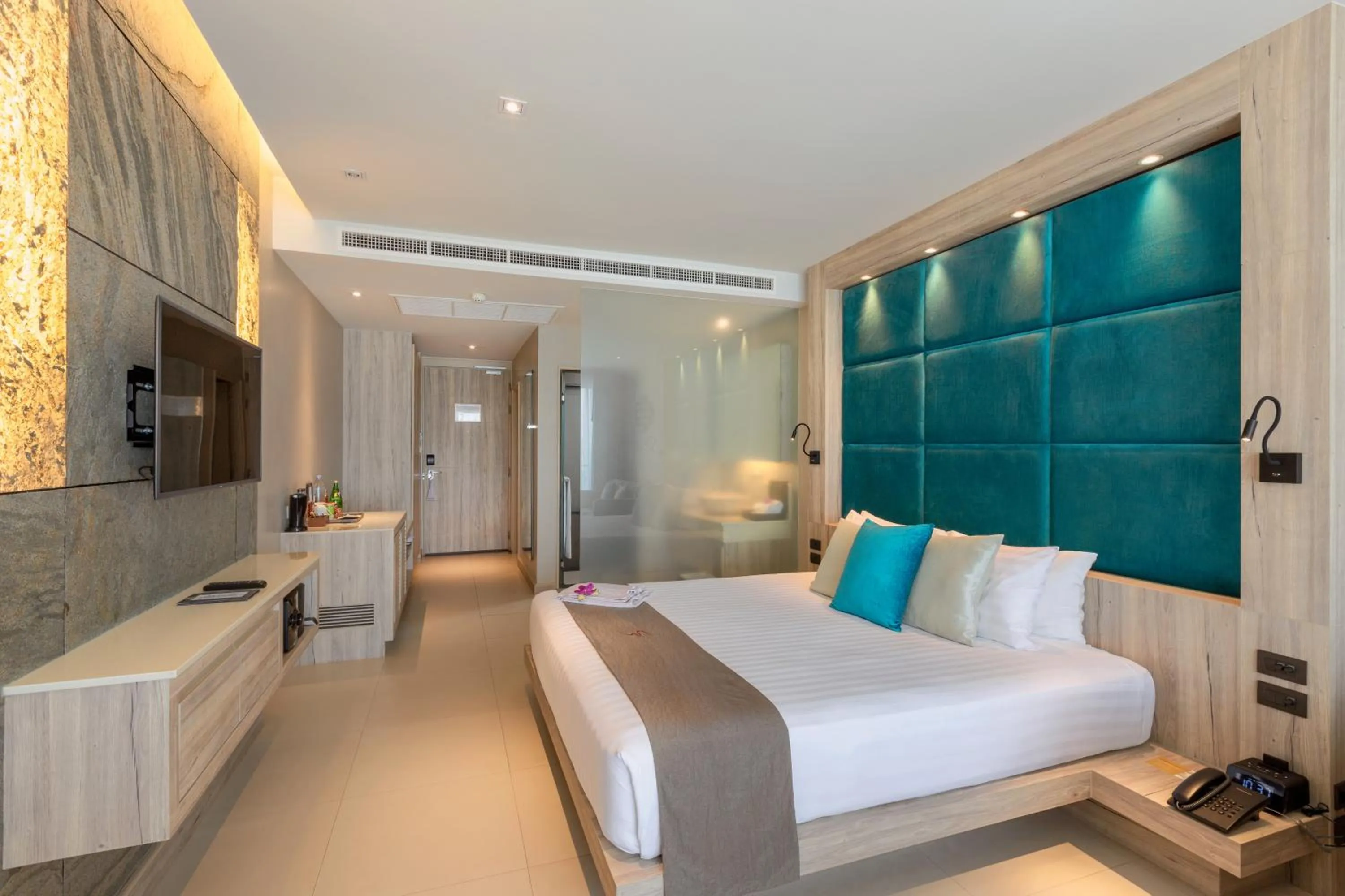 Bedroom, Bed in Cape Sienna Phuket Gourmet Hotel & Villas - SHA Extra Plus