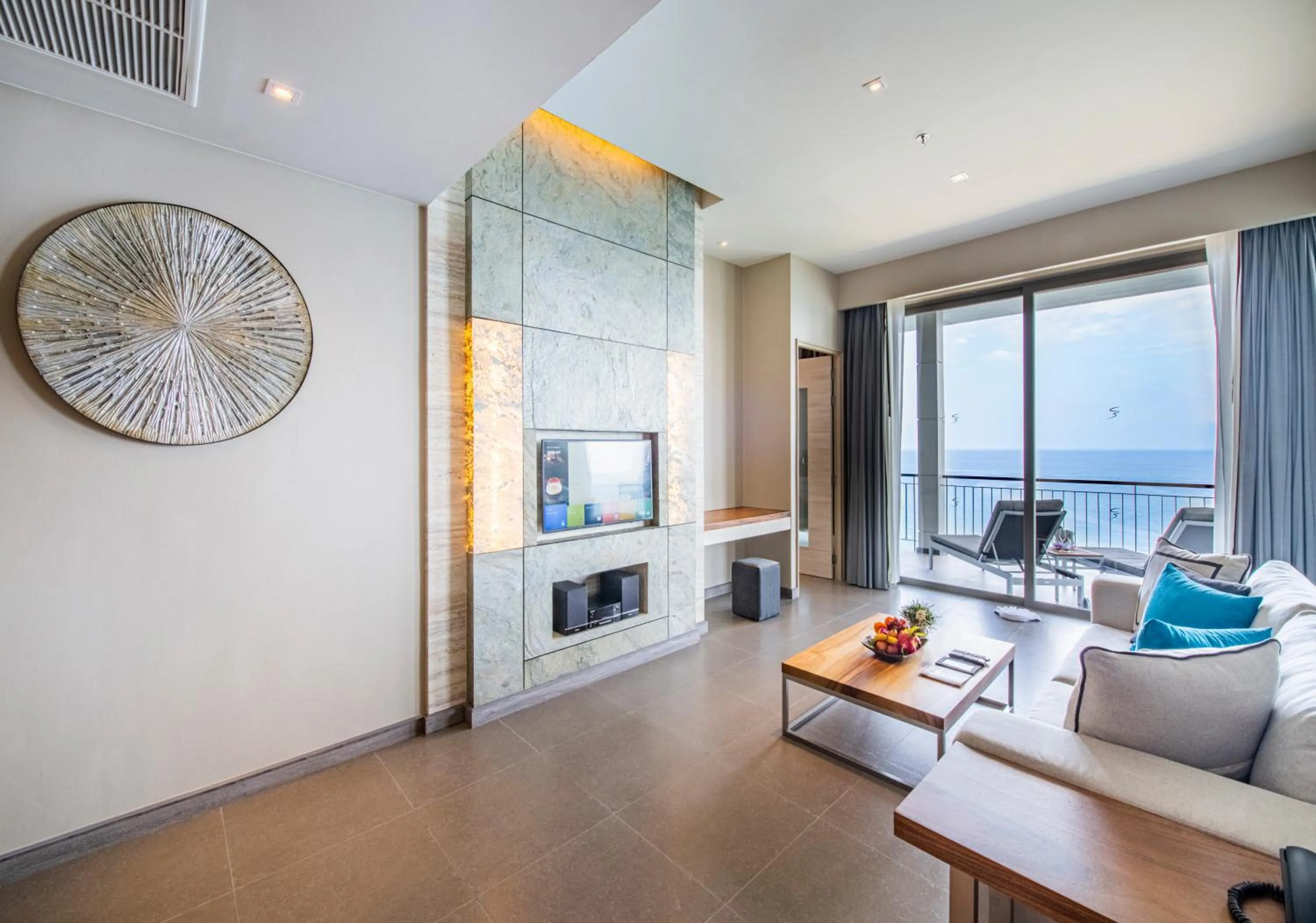 Living room in Cape Sienna Phuket Gourmet Hotel & Villas - SHA Extra Plus