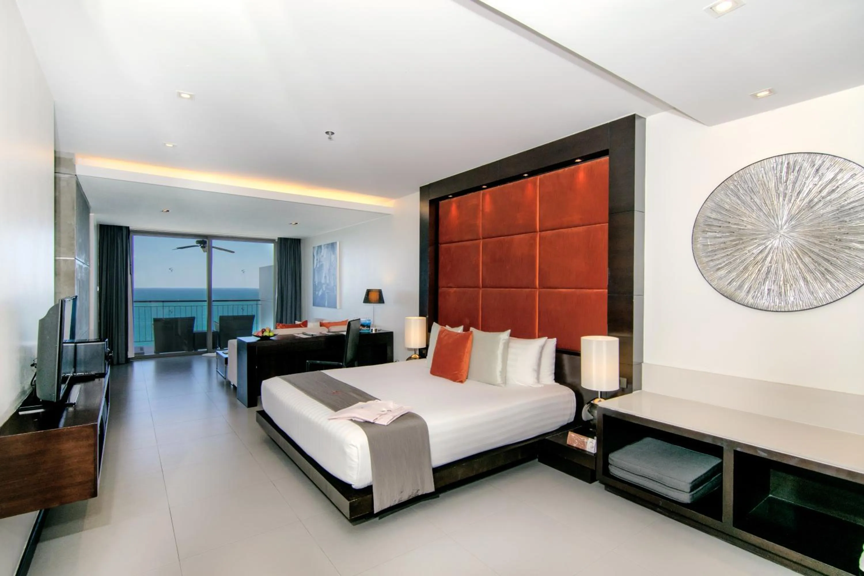 Sea view in Cape Sienna Phuket Gourmet Hotel & Villas - SHA Extra Plus