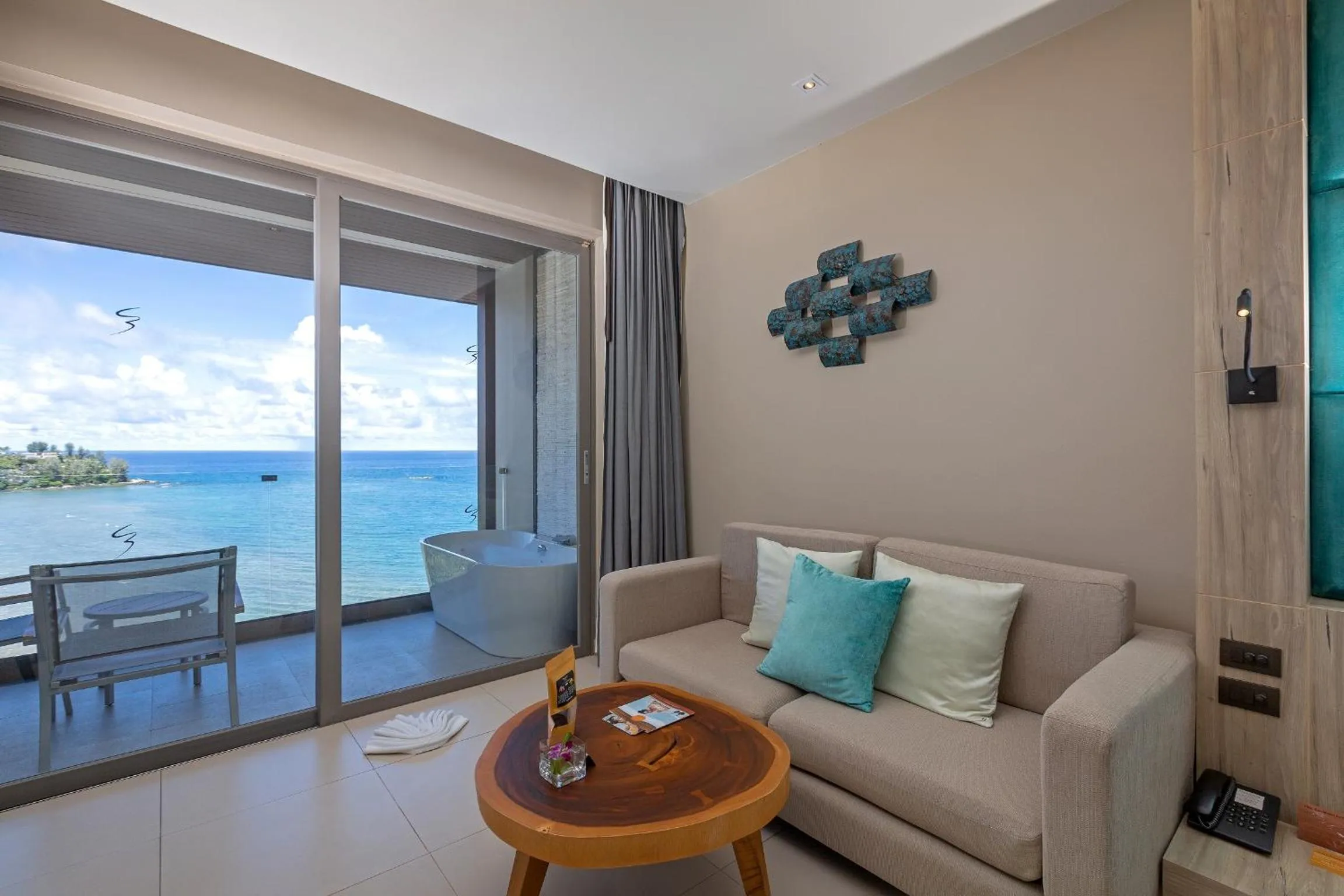 Sea view in Cape Sienna Phuket Gourmet Hotel & Villas - SHA Extra Plus