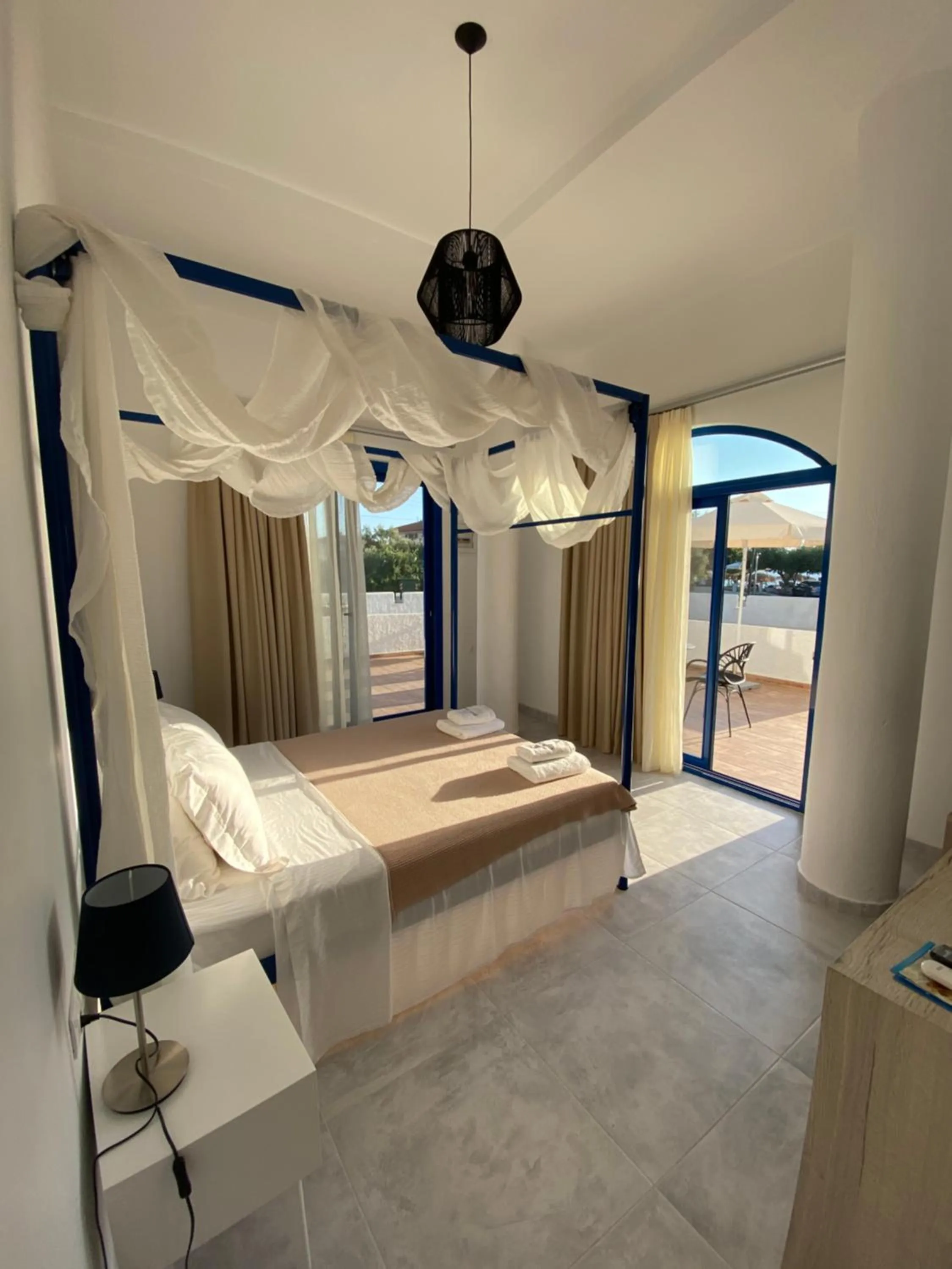 Bed in Ariadni Blue 2