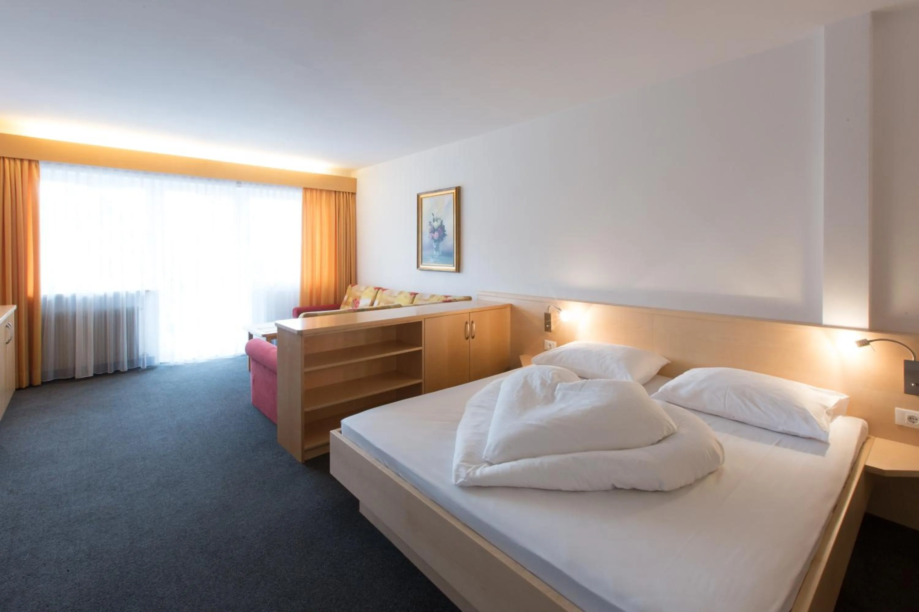 Bed in Hotel Appartement Inge