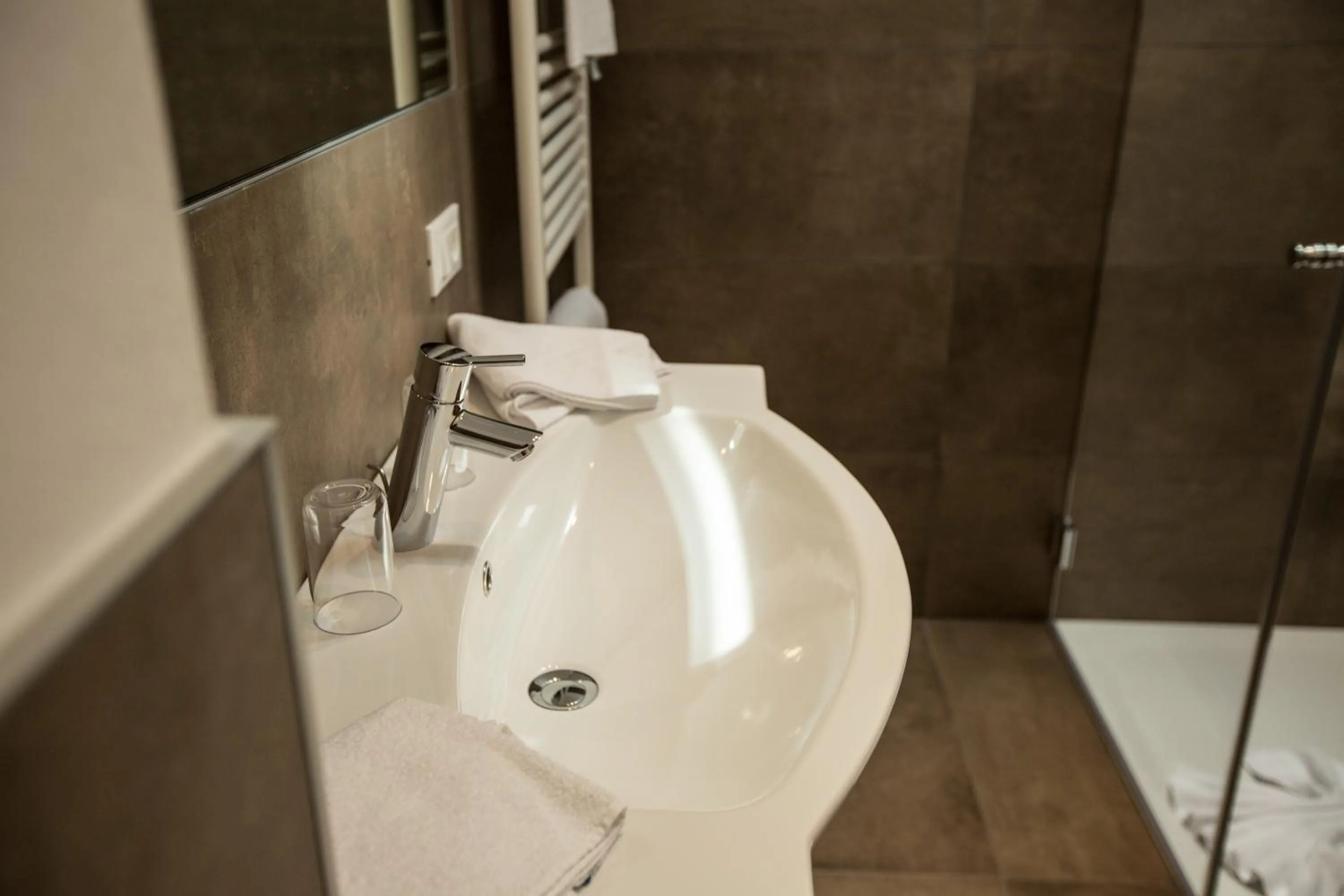 Bathroom in Hotel Appartement Inge