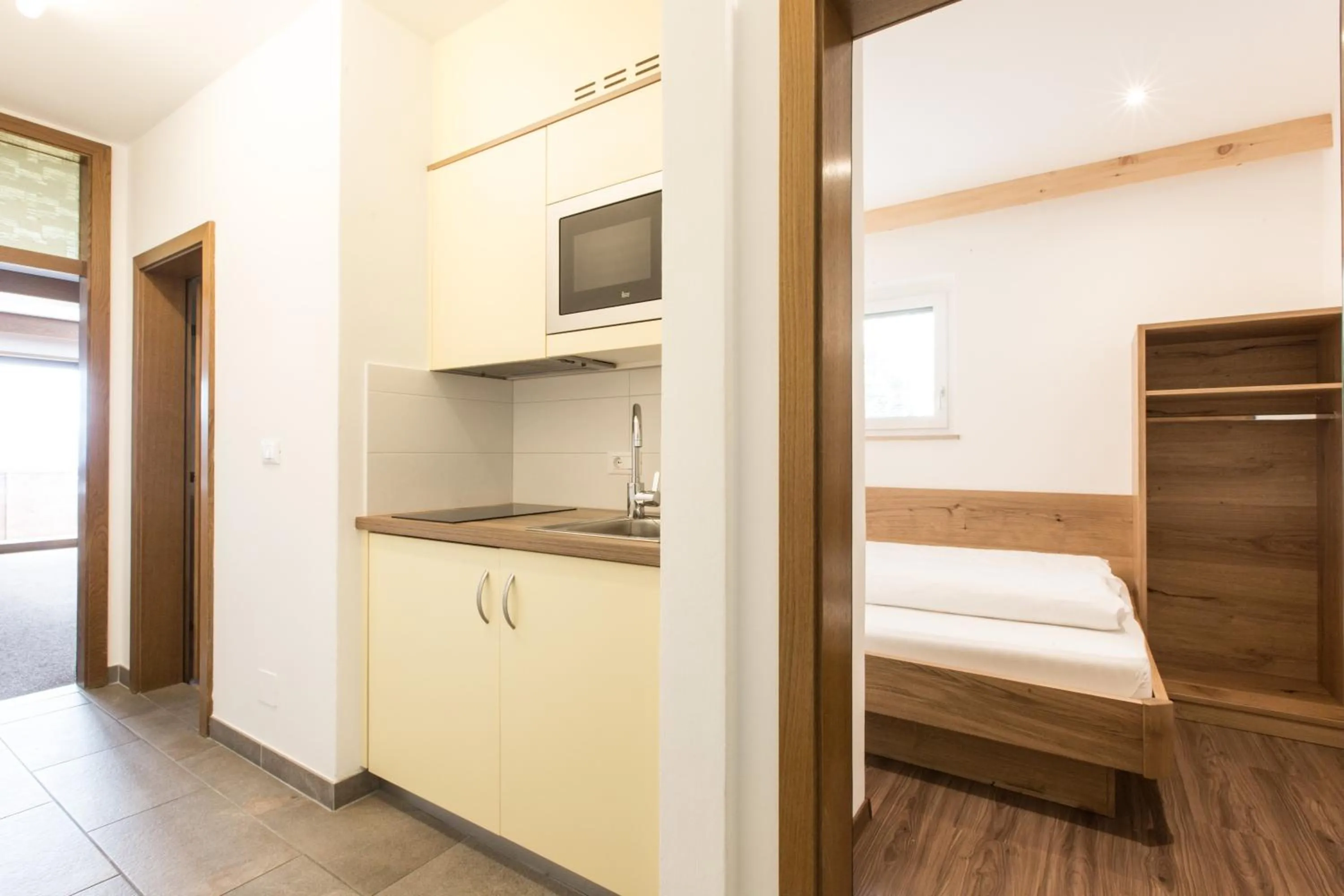 Bed in Hotel Appartement Inge