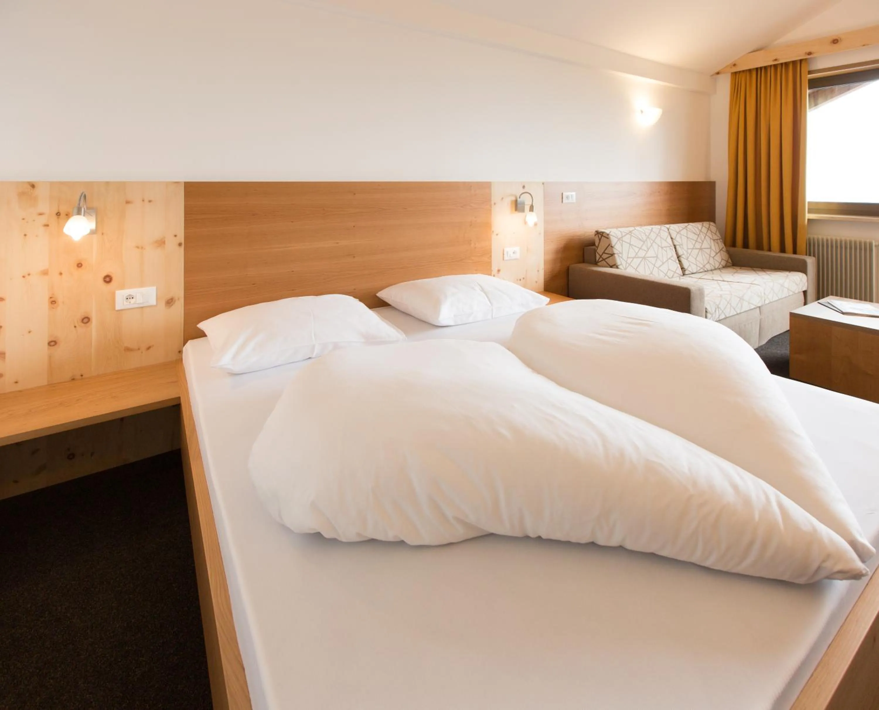 Bed in Hotel Appartement Inge