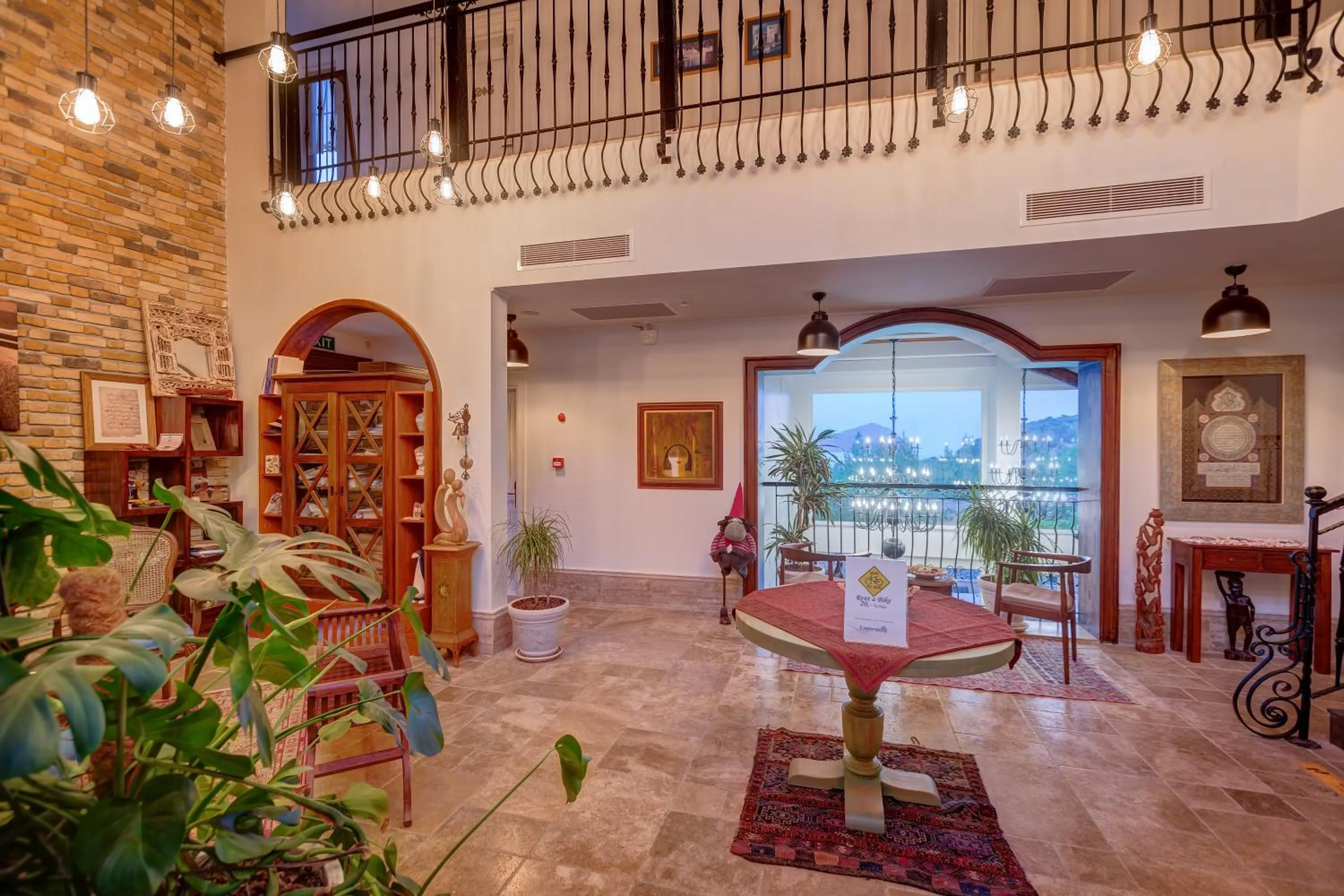 Lobby or reception in Esperanza Boutique Hotel of Lykia