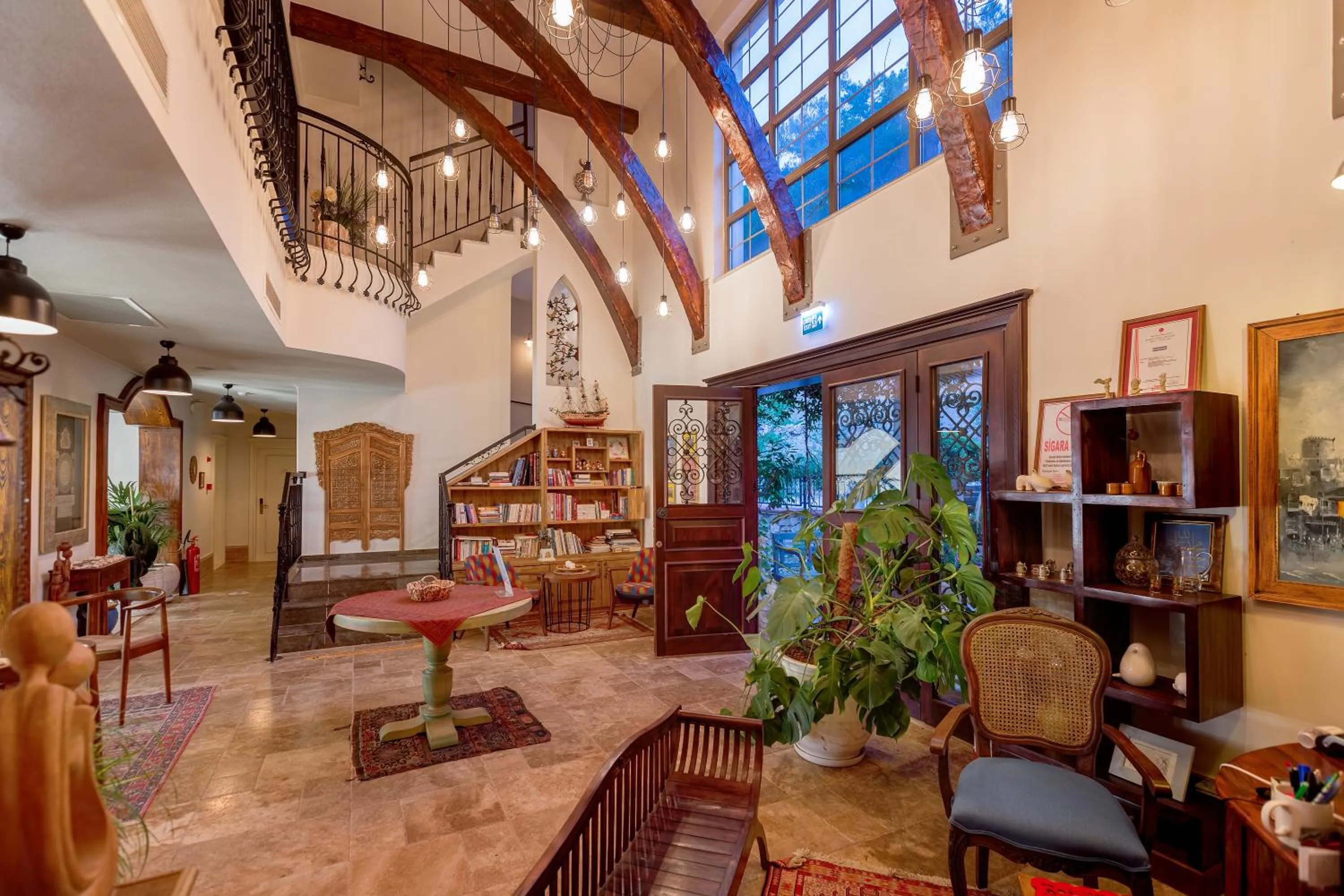 Lobby or reception in Esperanza Boutique Hotel of Lykia